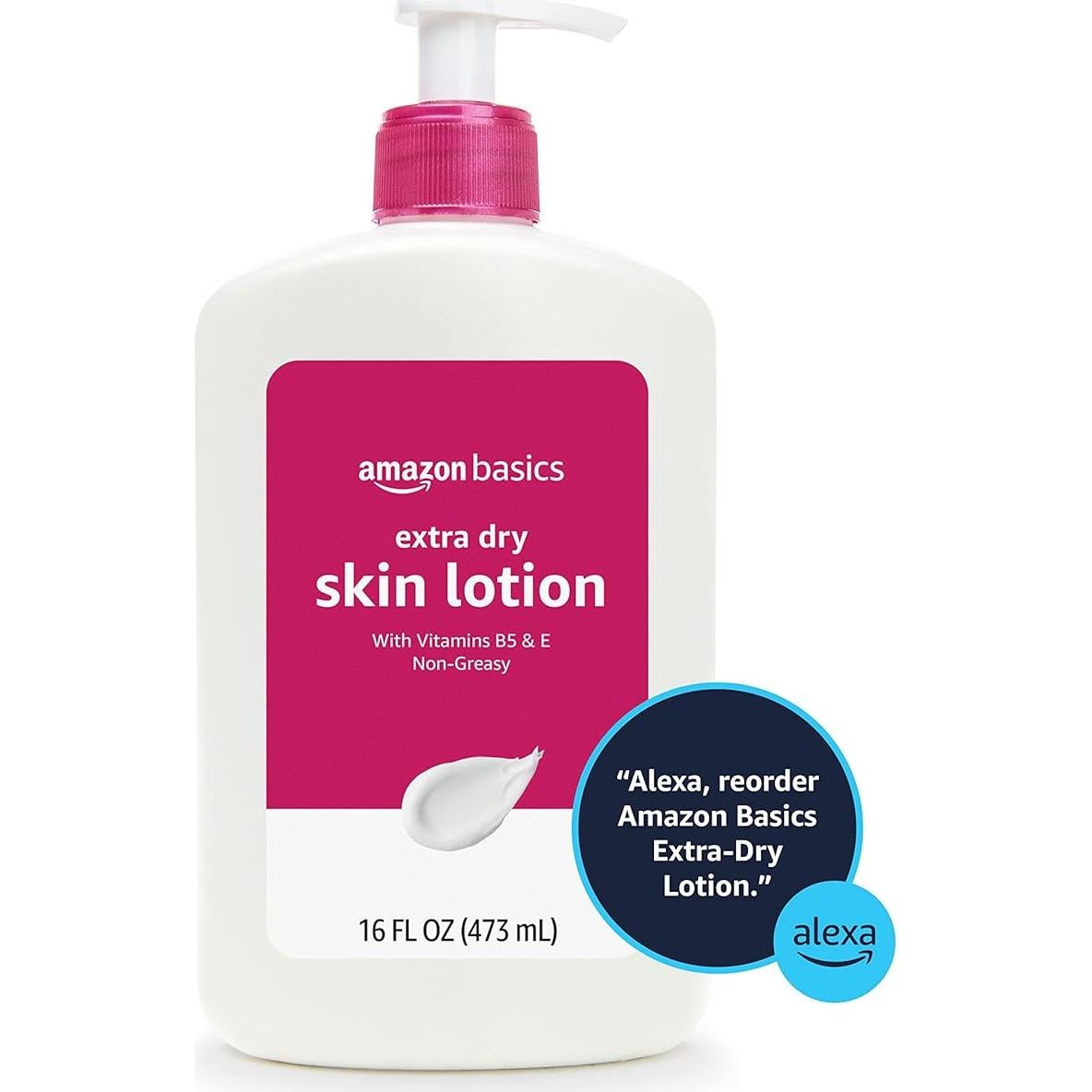 Loción Corporal Amazon Basics para Piel Extra Seca 473 ml