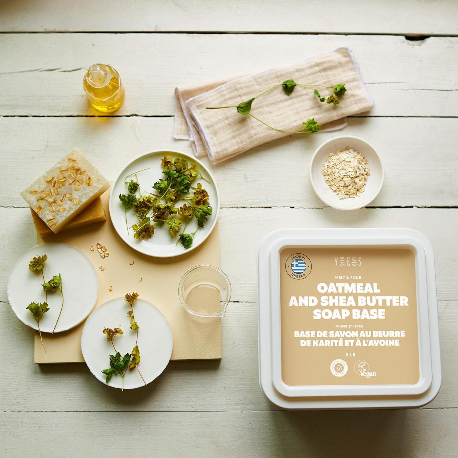 Base de Jabón de Avena Skin Said Yes 2268g - Orgánica y Natural