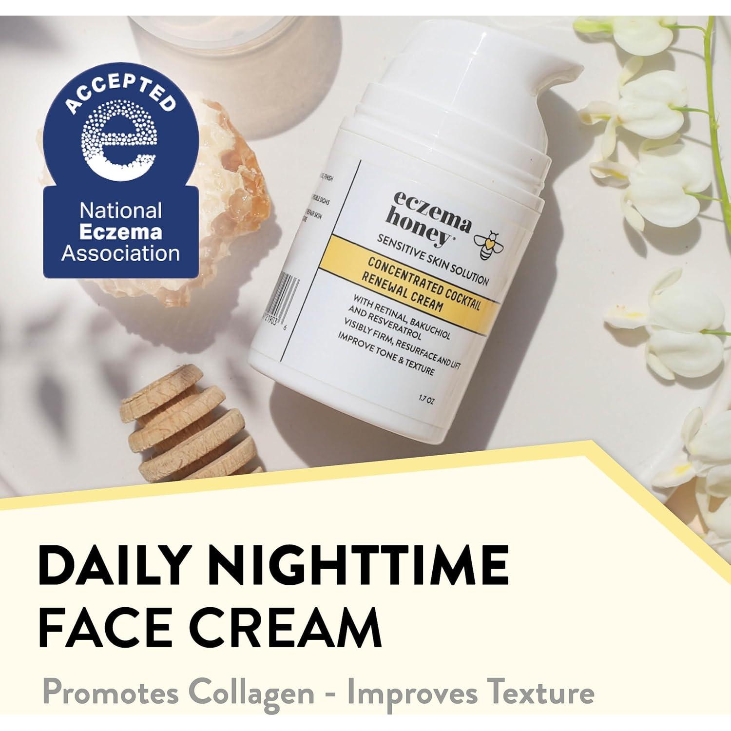 Crema Renovadora Nocturna Eczema Honey 99 g - Hidratante Facial
