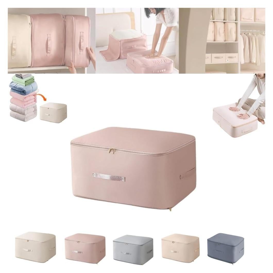 Organizador de Compresión Rosa OFY 54x42x30cm Alta Resistencia