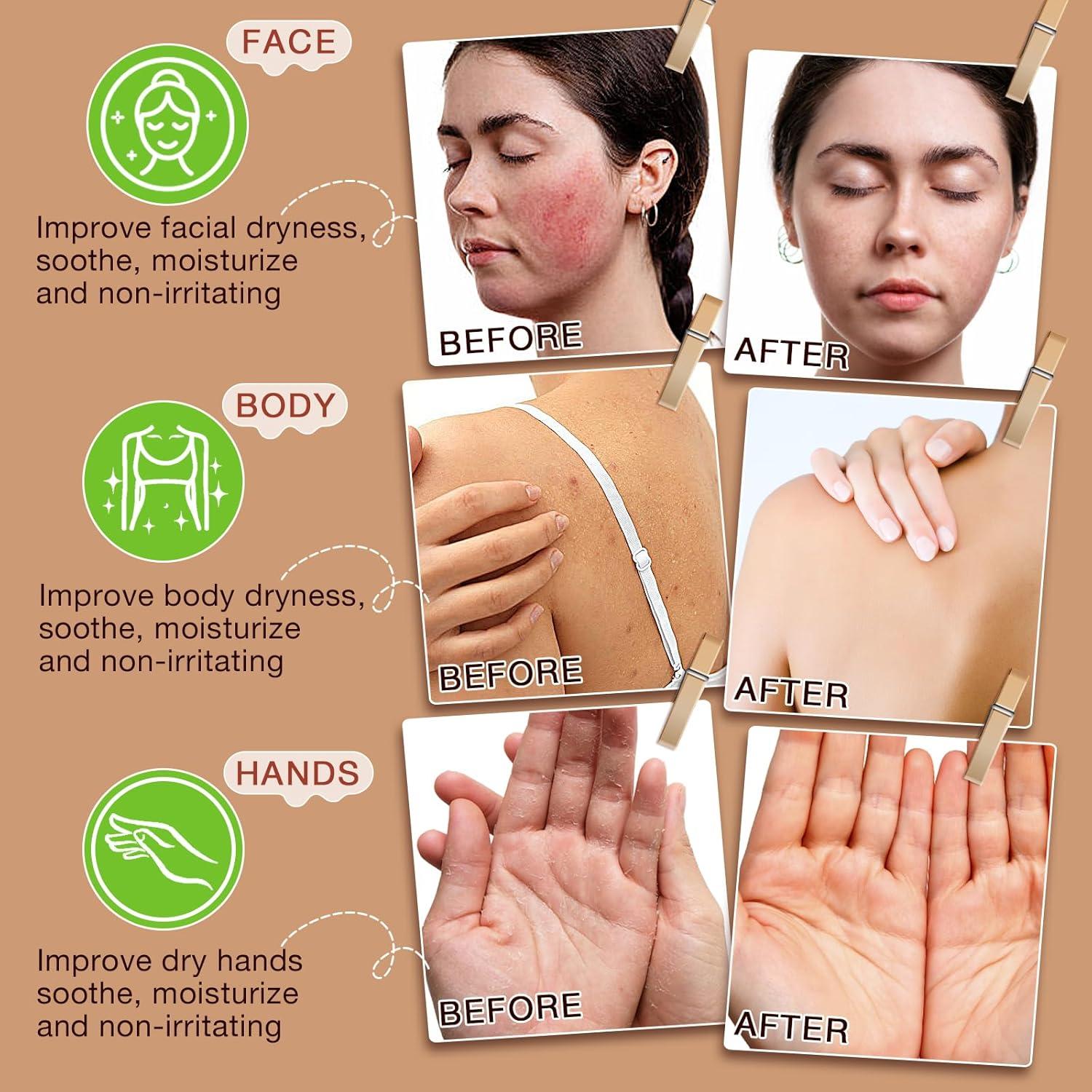 Bálsamo Hidratante Facial GOGIFTGO con Mantequilla y Miel 248g