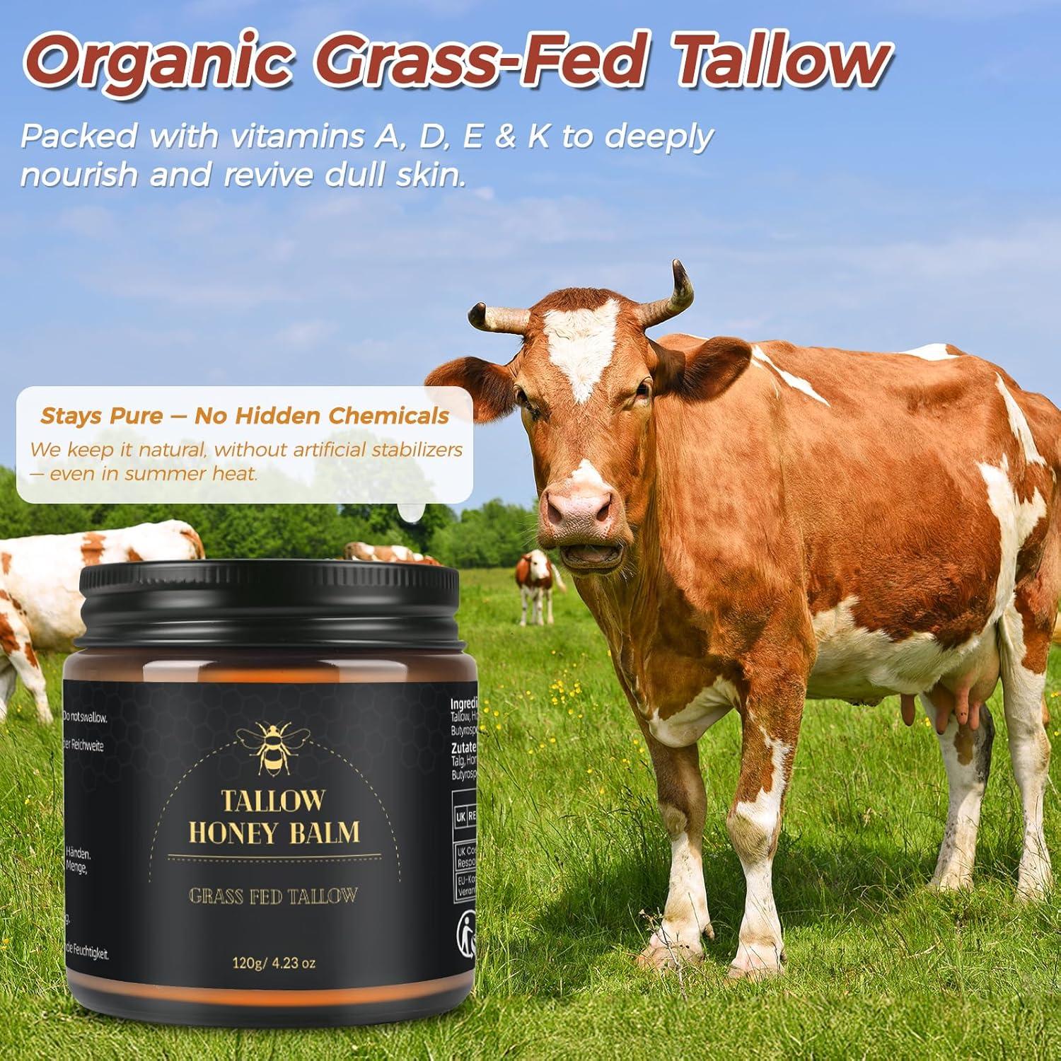 Bálsamo Hidratante Facial Mokasakiso 120g - Grasa de Res Natural