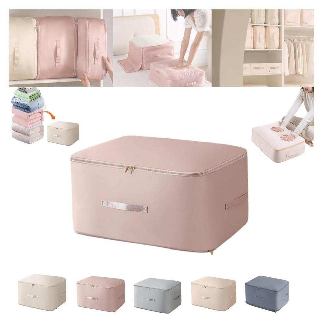 Organizador de Compresión Autoahorrador OFY Rosa XL 54x42x60cm