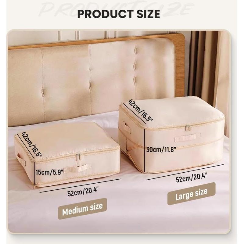 Organizador de Compresión Autoahorrador OFY Rosa XL 54x42x60cm