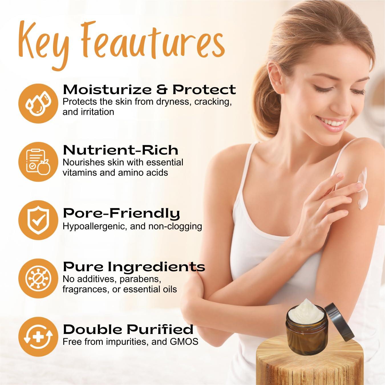 Bálsamo Hidratante Natural Untamed Organics 140g Piel Sensible