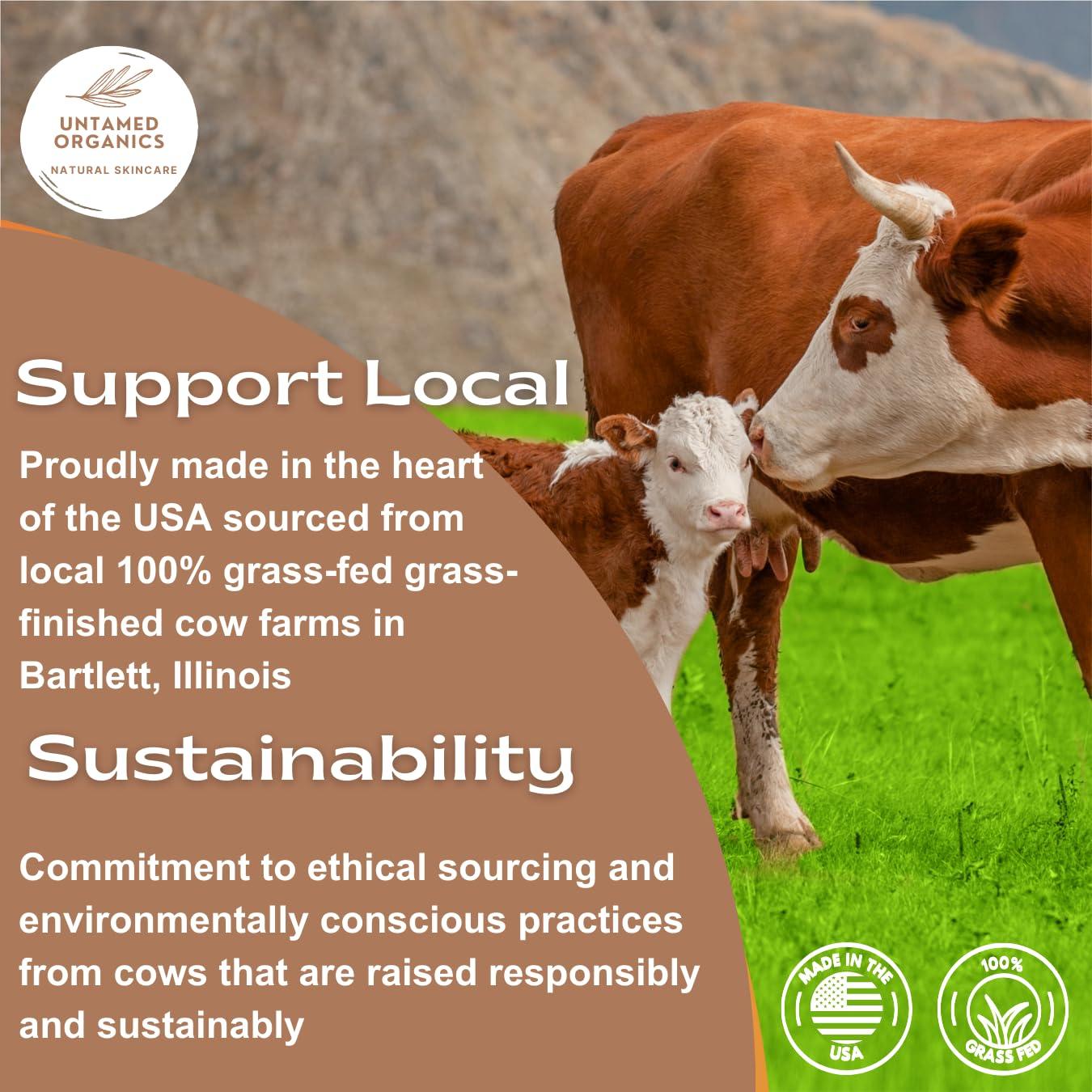 Bálsamo Hidratante Natural Untamed Organics 140g Piel Sensible