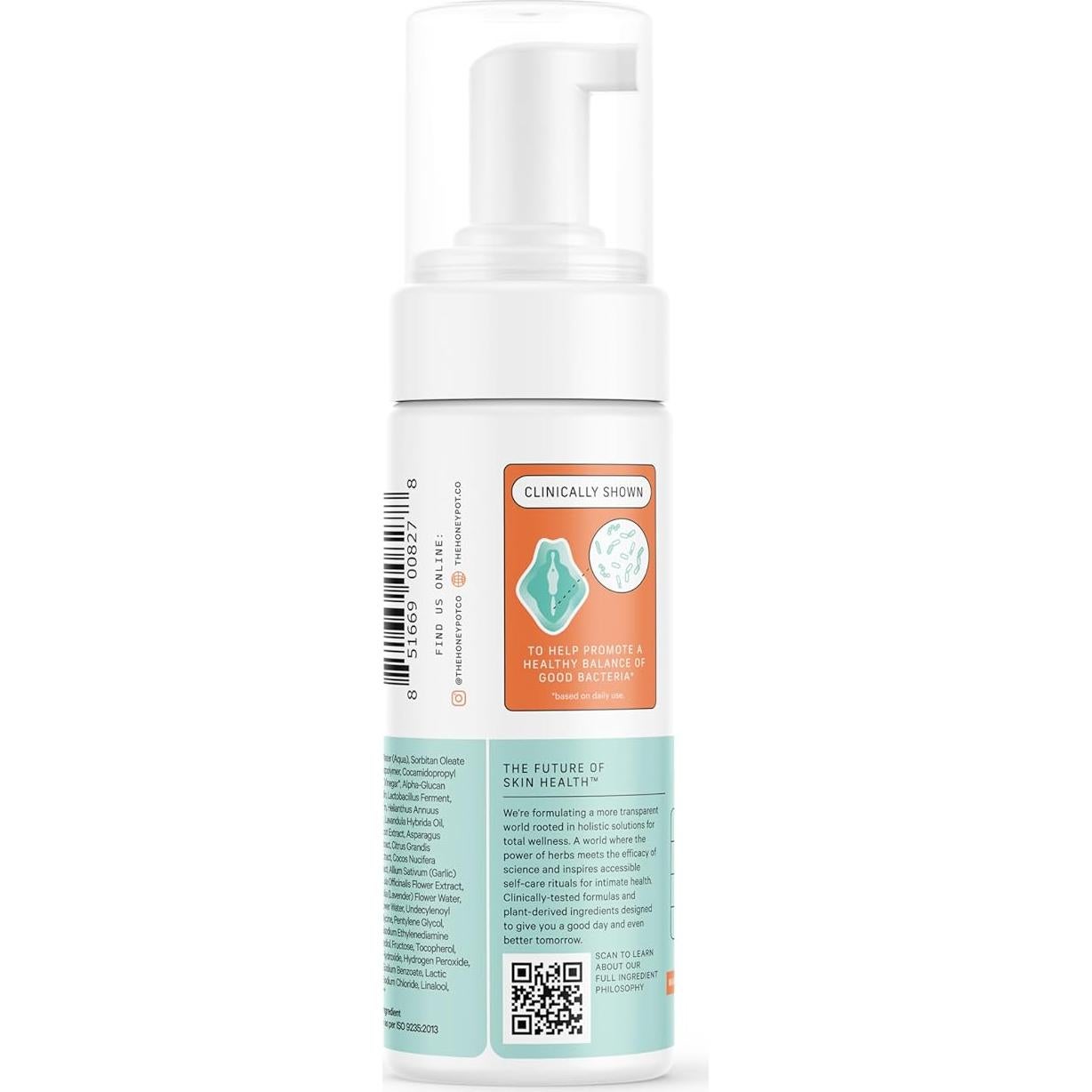 Lavado Íntimo Prebiótico Honey Pot 162 ml - Piel Sensible