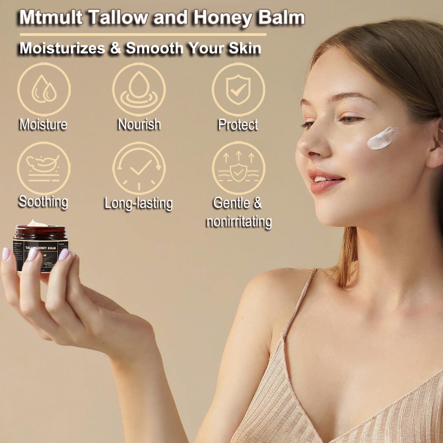 Bálsamo Hidratante de Sebo y Miel Mtmult 159g - Facial y Corporal