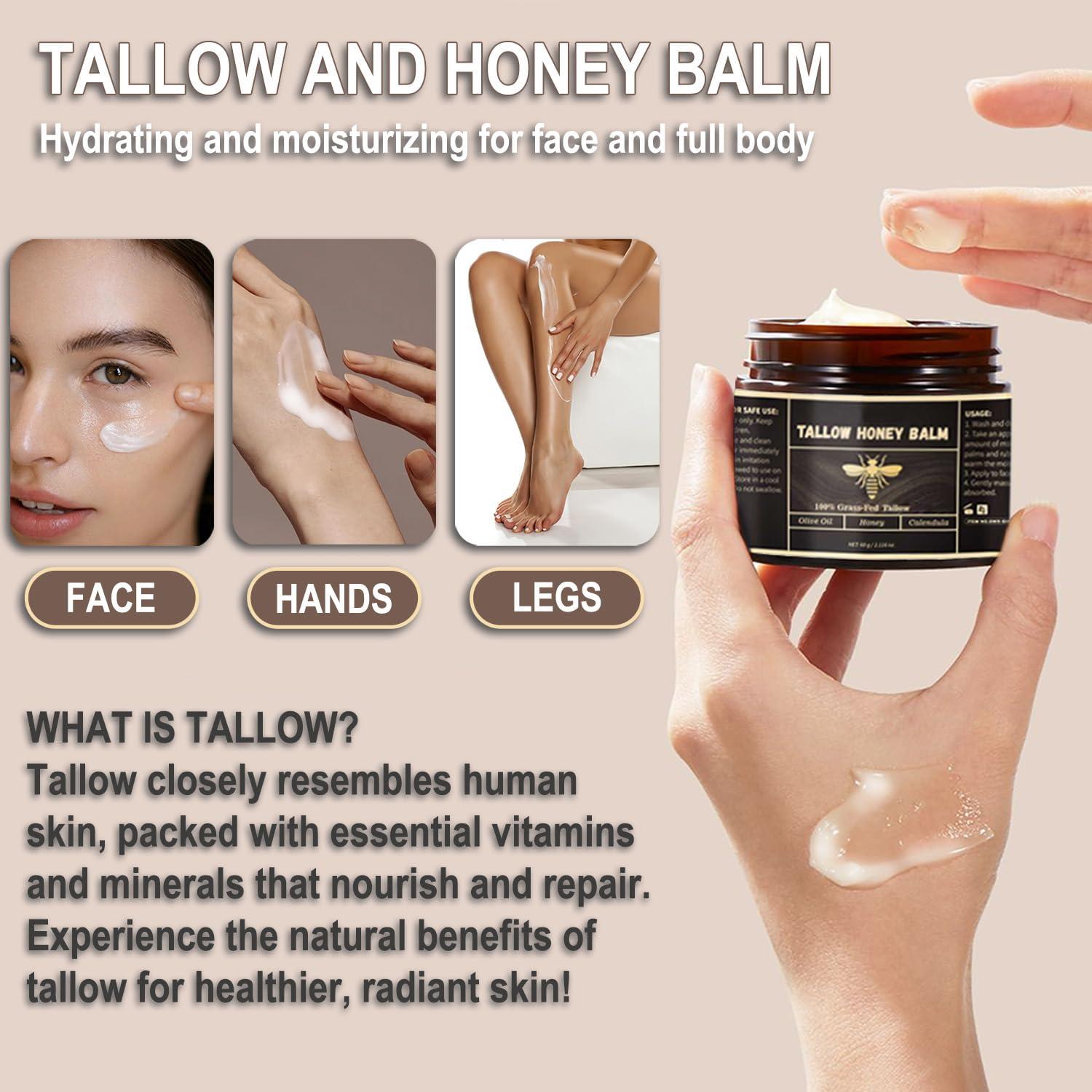 Bálsamo Hidratante de Sebo y Miel Mtmult 159g - Facial y Corporal