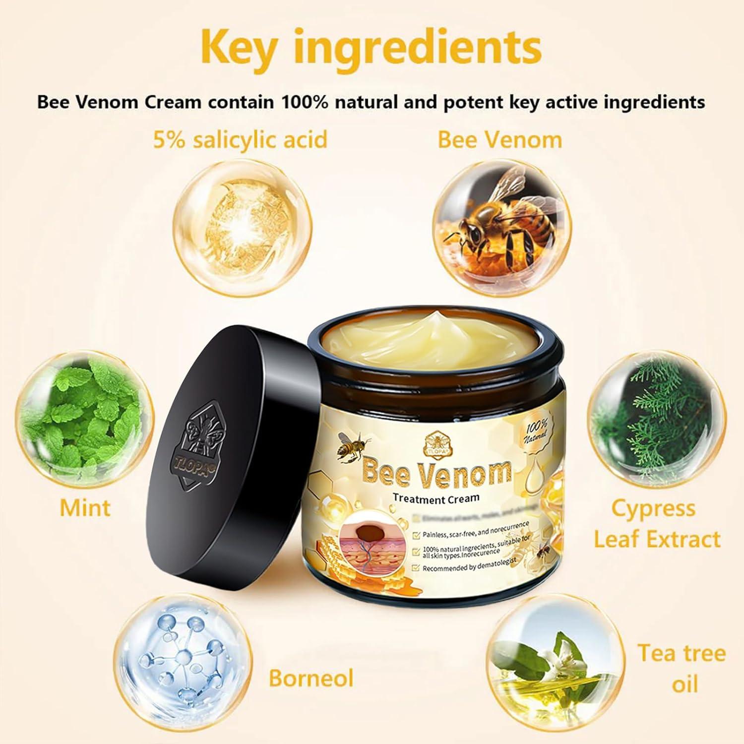 Crema Tratamiento Piel con Veneno de Abeja Luhaka 40g