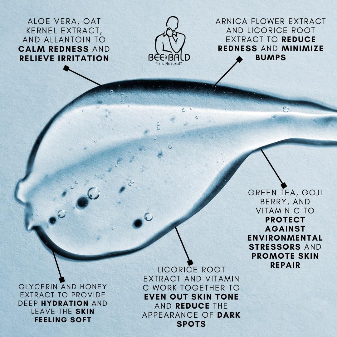 Bálsamo Aftershave Bee Bald HEAL 59 ml - Alivio Piel Irritada