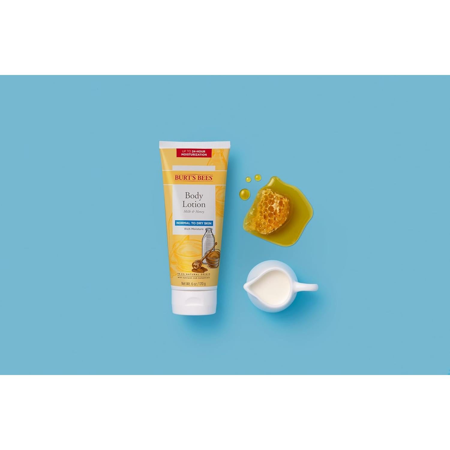 Loción Corporal Burt's Bees Leche y Miel 170g Hidratante