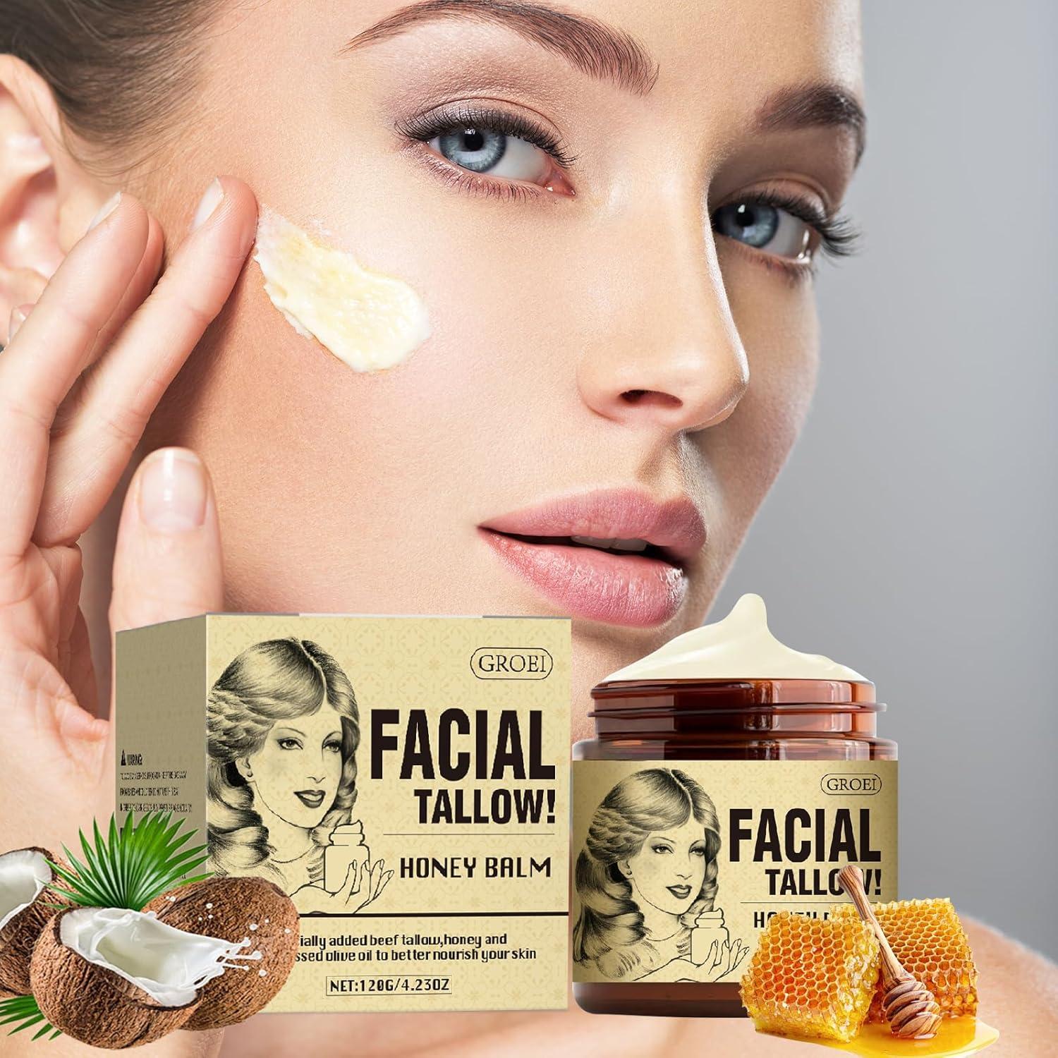 Crema Facial Orgánica GROEI 120g - Hidratante y Reparadora