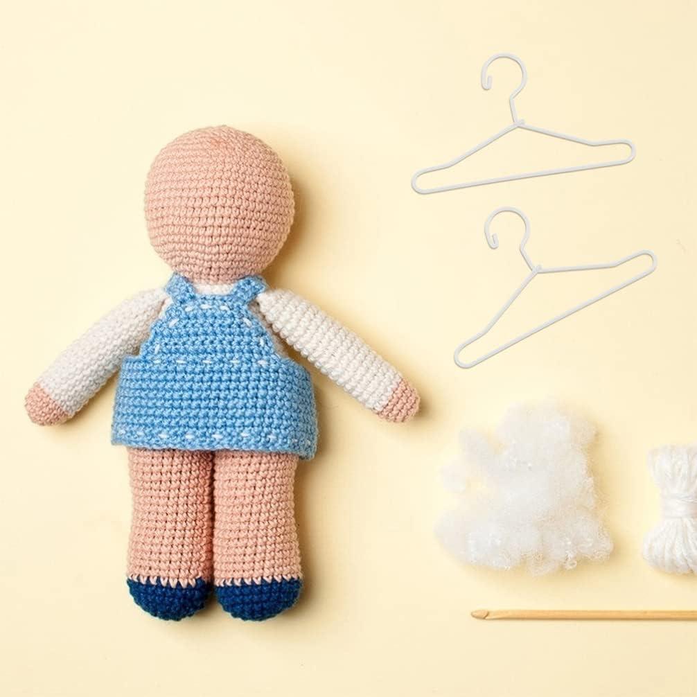 Perchas de Metal para Muñeca Toddmomy 10 Pcs Accesorios