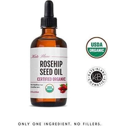 Aceite de Rosa Mosqueta Orgánico Kate Blanc 30ml Prensado en Frío