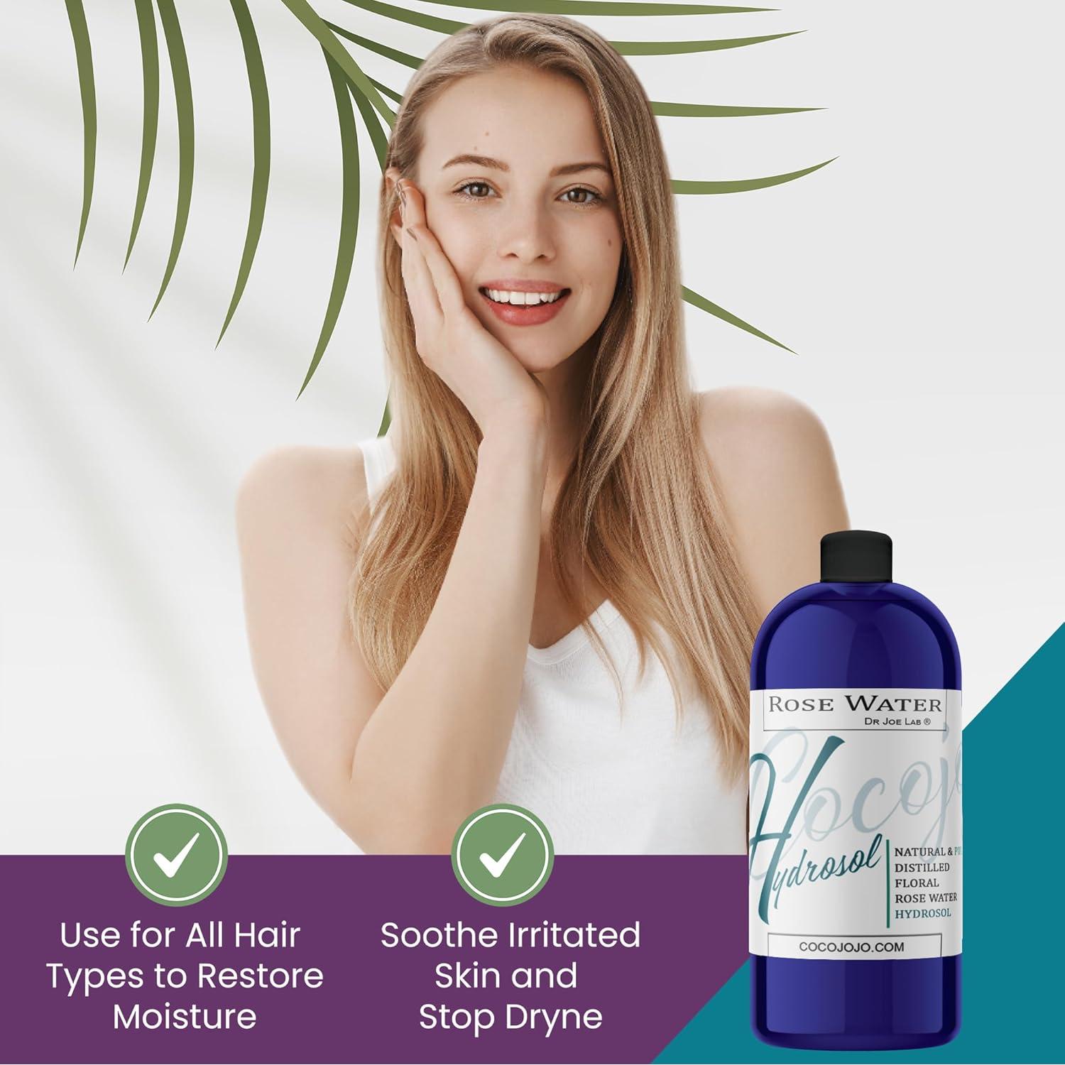 Bruma Facial Hidratante Cocojojo Agua de Rosa 946 ml