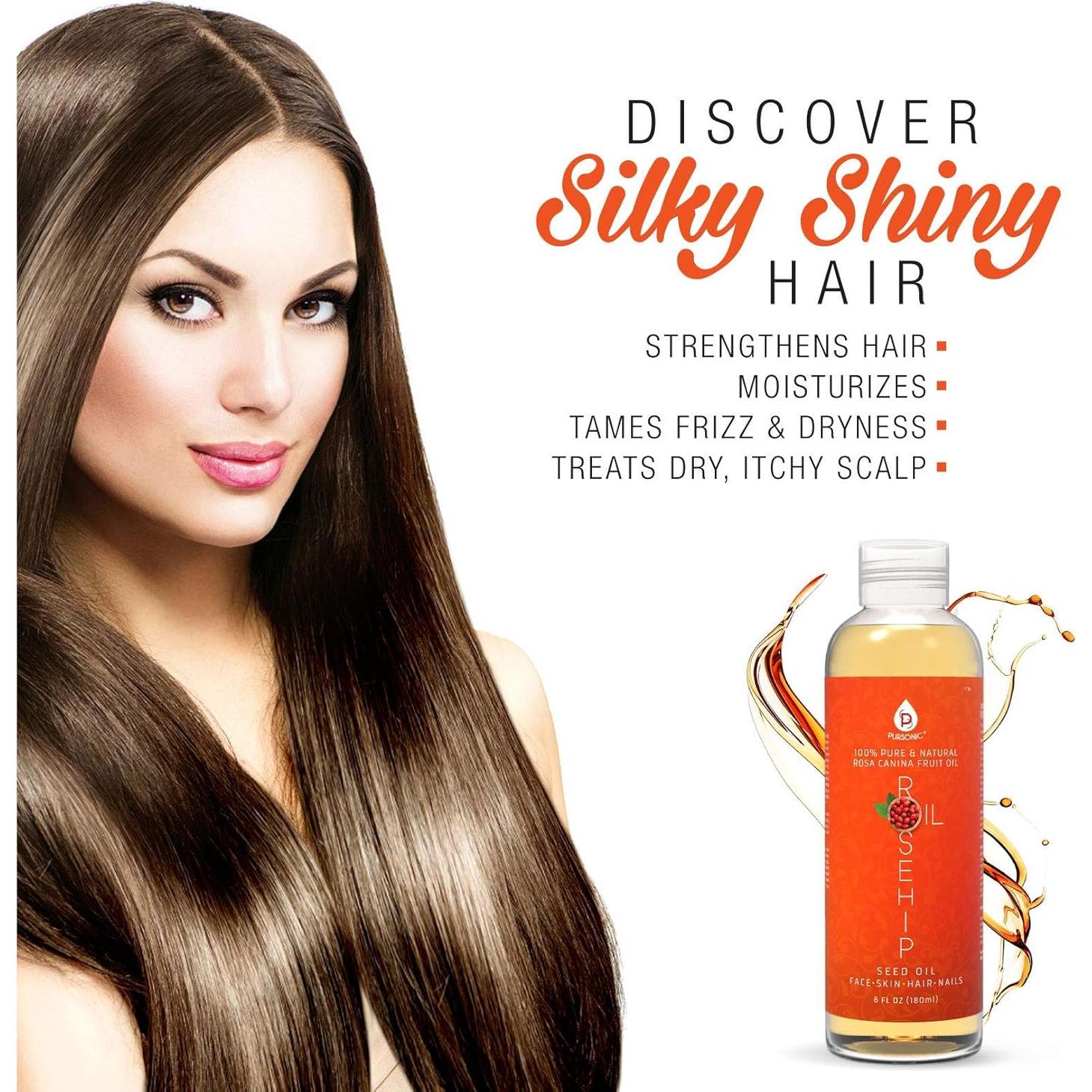 Aceite de Rosa Mosqueta Pursonic 170 ml - Hidratante Facial Antienvejecimiento