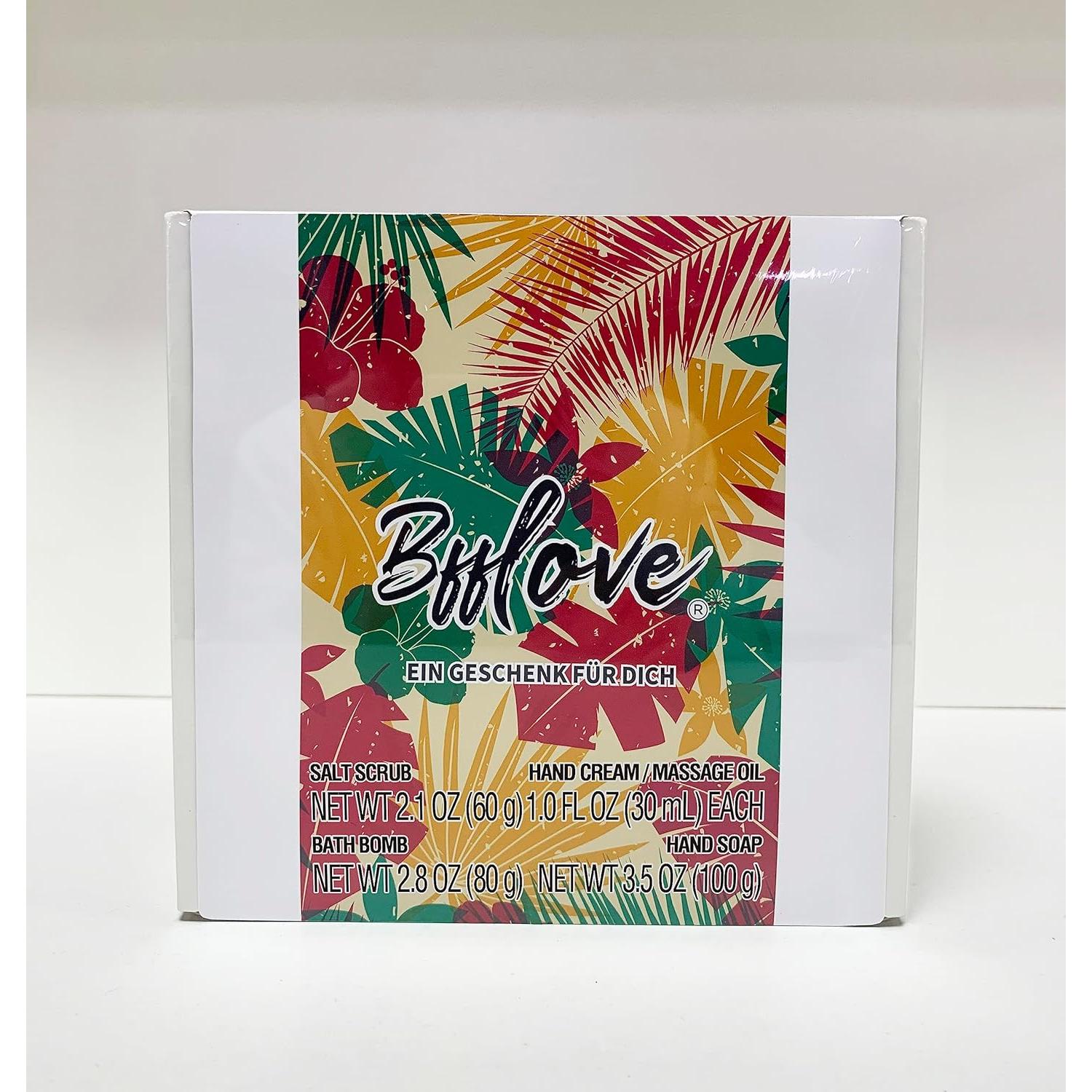 Set de Regalo de Spa BFFLOVE Rosa 5 Piezas Cuidado Personal