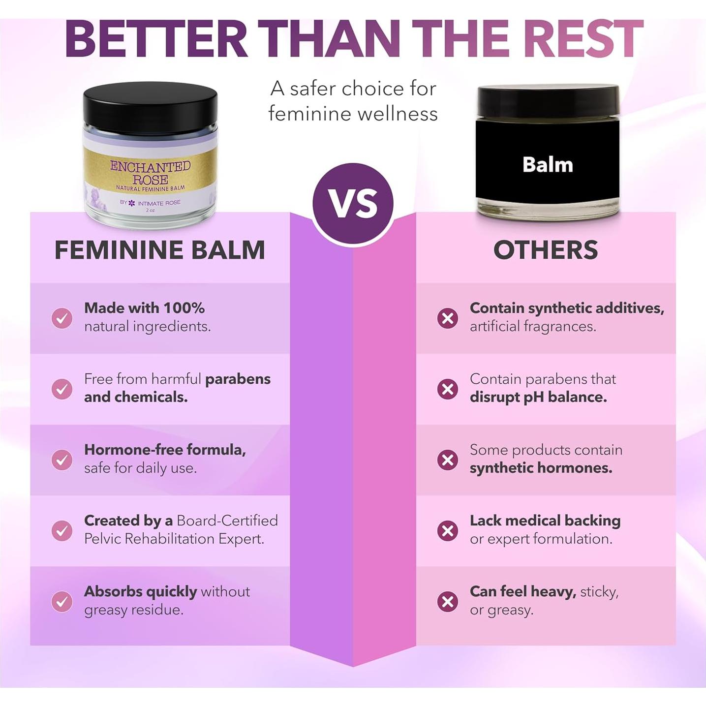 Bálsamo Vulva Intimate Rose 56.7g - Humectante Orgánico