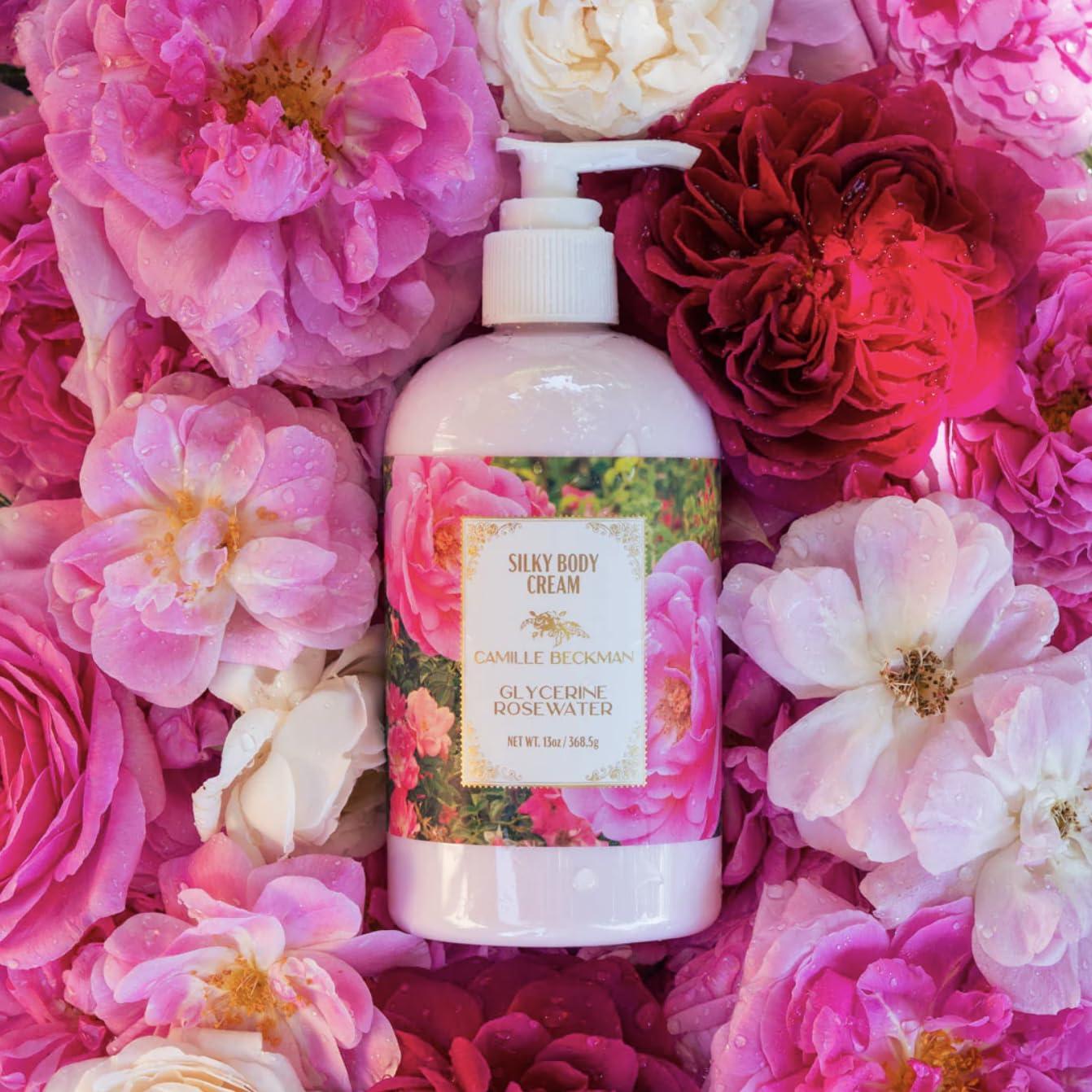 Crema Corporal Hidratante Camille Beckman 368g Agua de Rosa