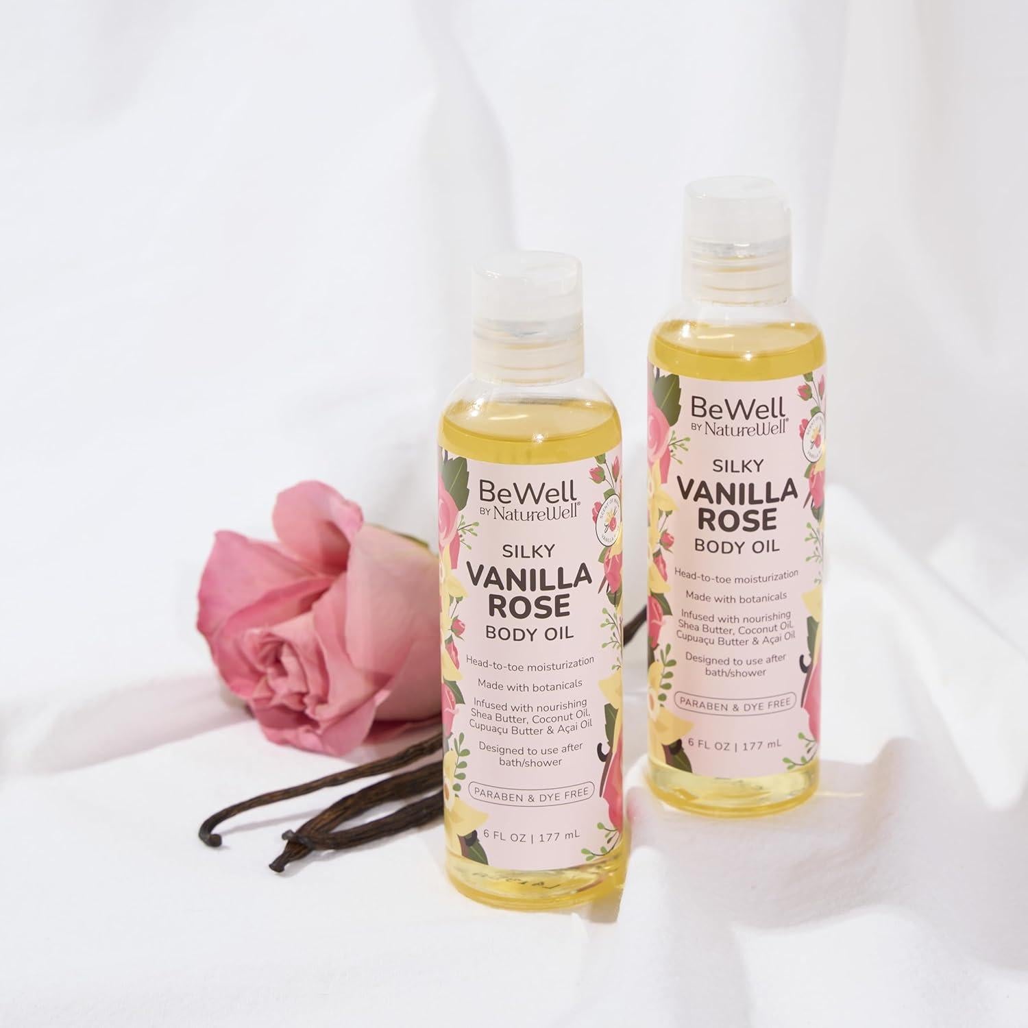 Aceite Corporal Multiusos NatureWell 354 ml Vainilla Rosa