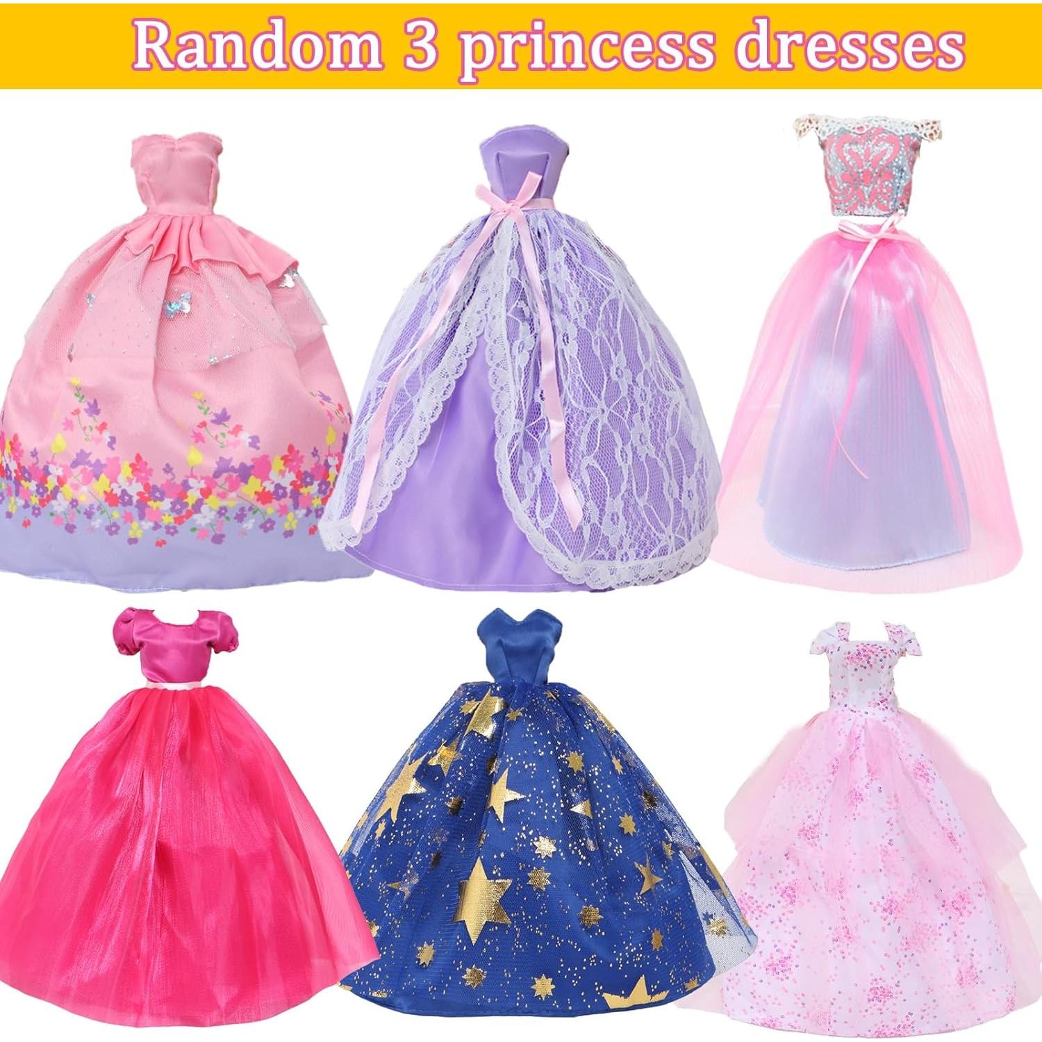 59 Piezas Ropa y Accesorios para Muñecas QBPKQY 11.5"