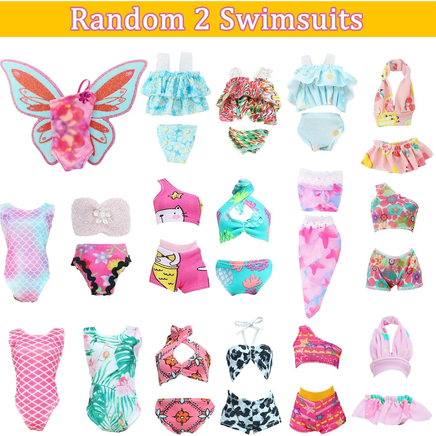 59 Piezas Ropa y Accesorios para Muñecas QBPKQY 11.5"