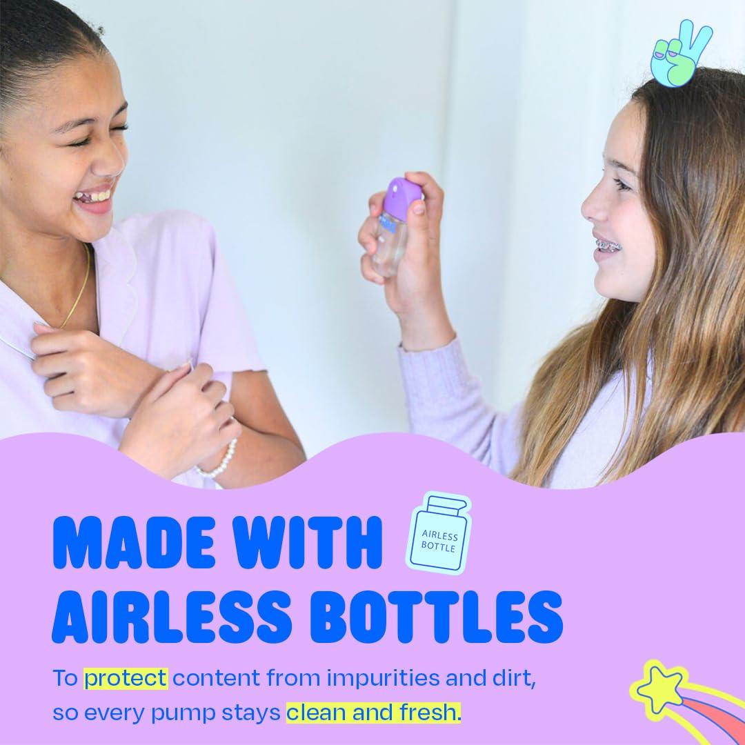 Bruma Facial Pipa Glow Go 30 ml | Hidratante Sin Alcohol para Niños