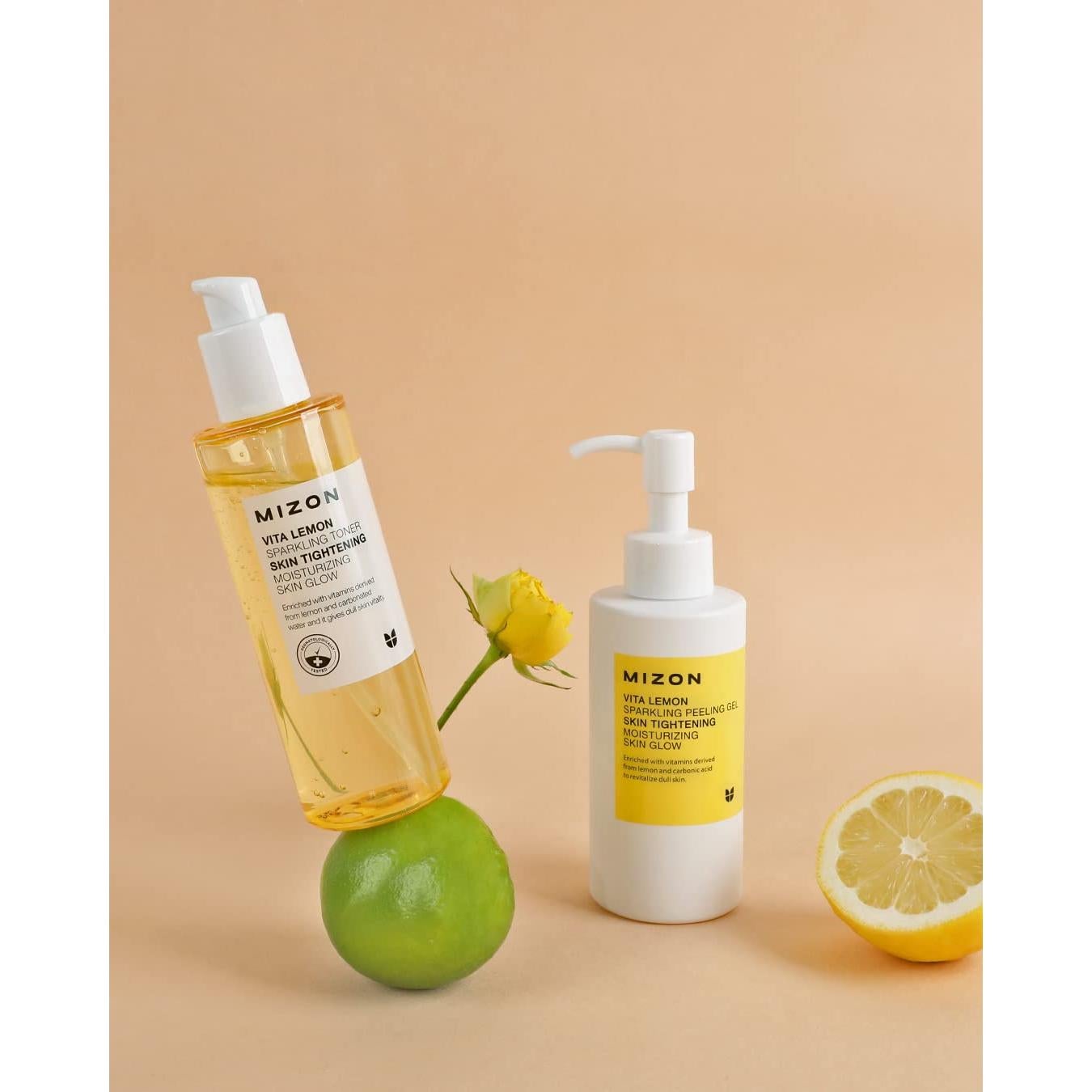 Gel Exfoliante MIZON Vita Lemon 150g - Hidratante y Purificante