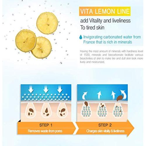 Gel Exfoliante MIZON Vita Lemon 150g - Hidratante y Purificante