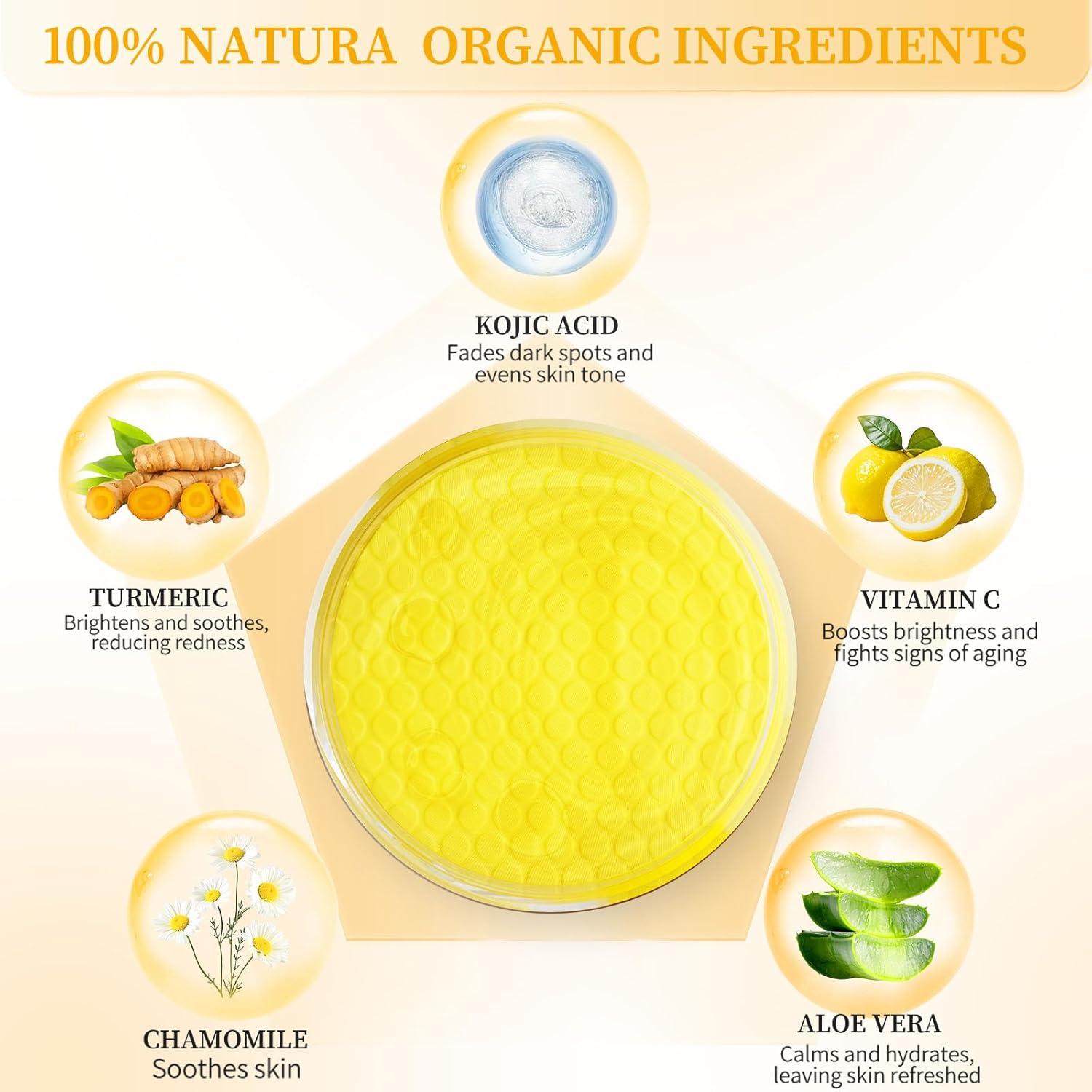 Discos Limpiadores CIELARA Ácido Kójico y Cúrcuma 50 Unidades