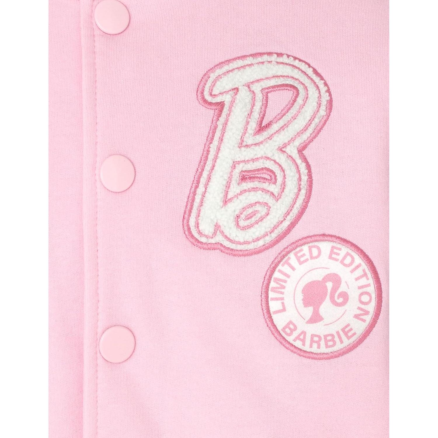 Chaqueta Bomber Barbie para Niñas Rosa 6 años