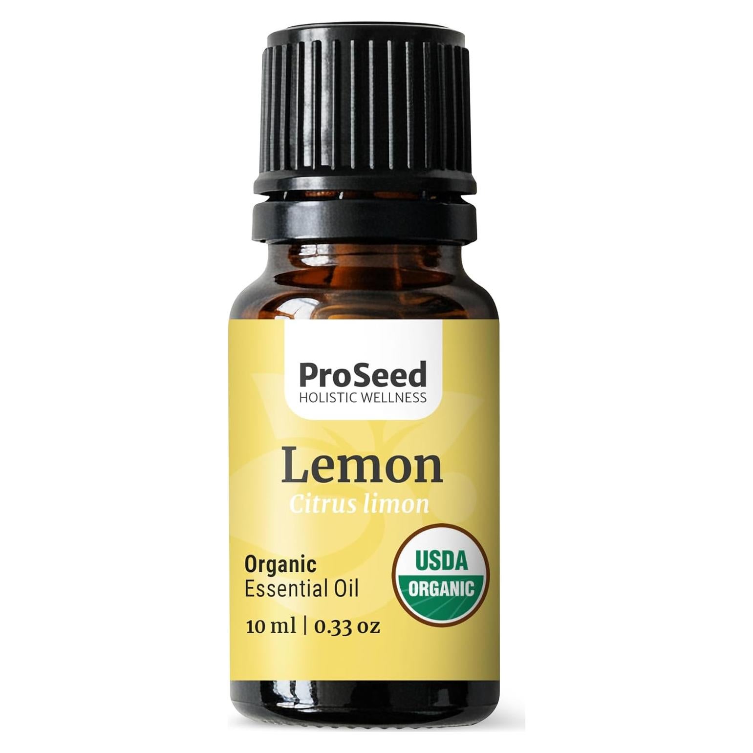 Aceite Esencial Orgánico ProSeed Limón 10ml - Aromaterapia y Cuidado de la Piel