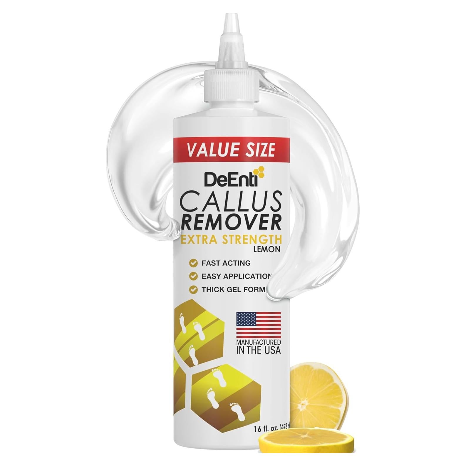 Gel Removedor de Callos DeEnti 453g Limón - Fuerza Extra