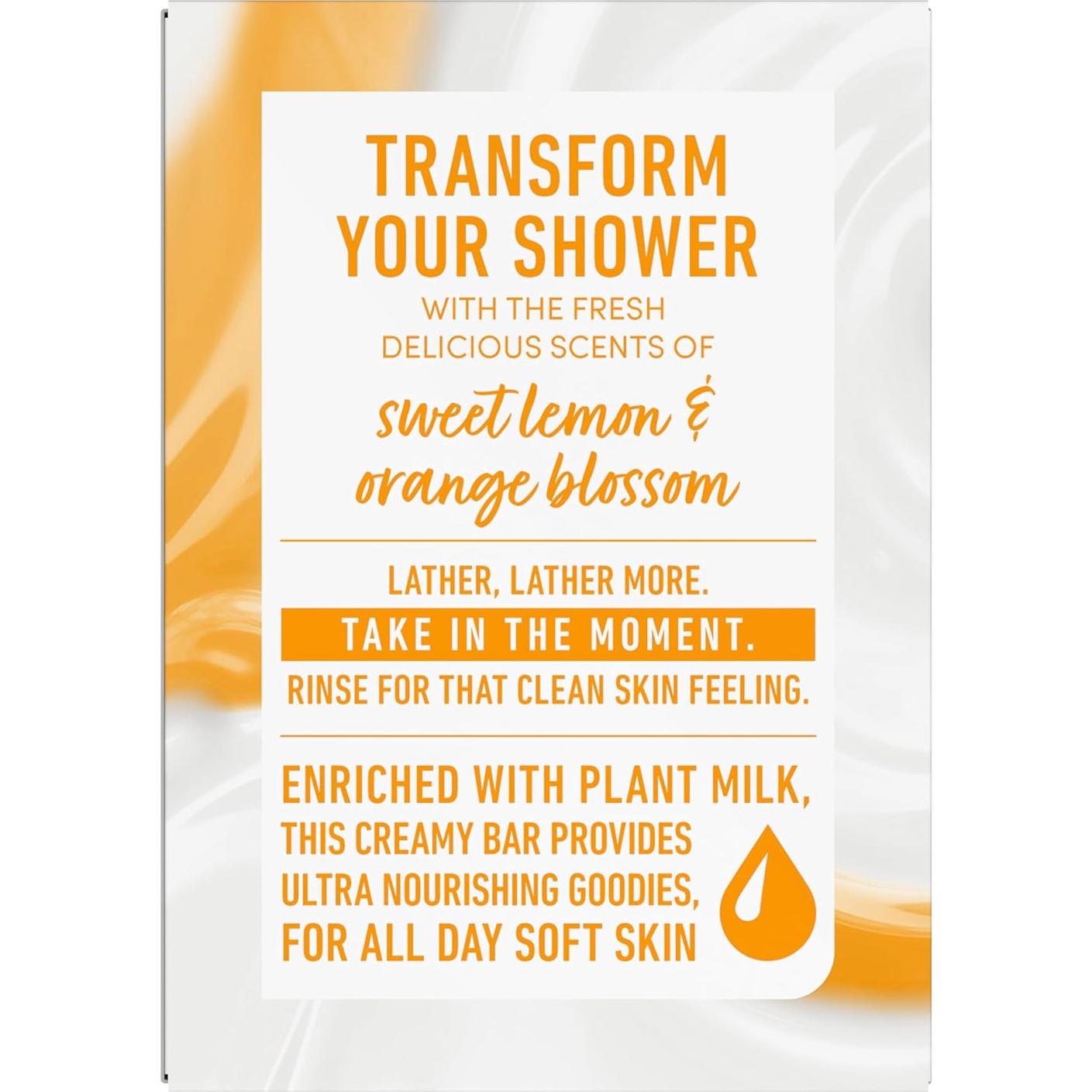 Jabón de Barra Dove Leche Vegetal Cúrcuma y Limón 141.75 g