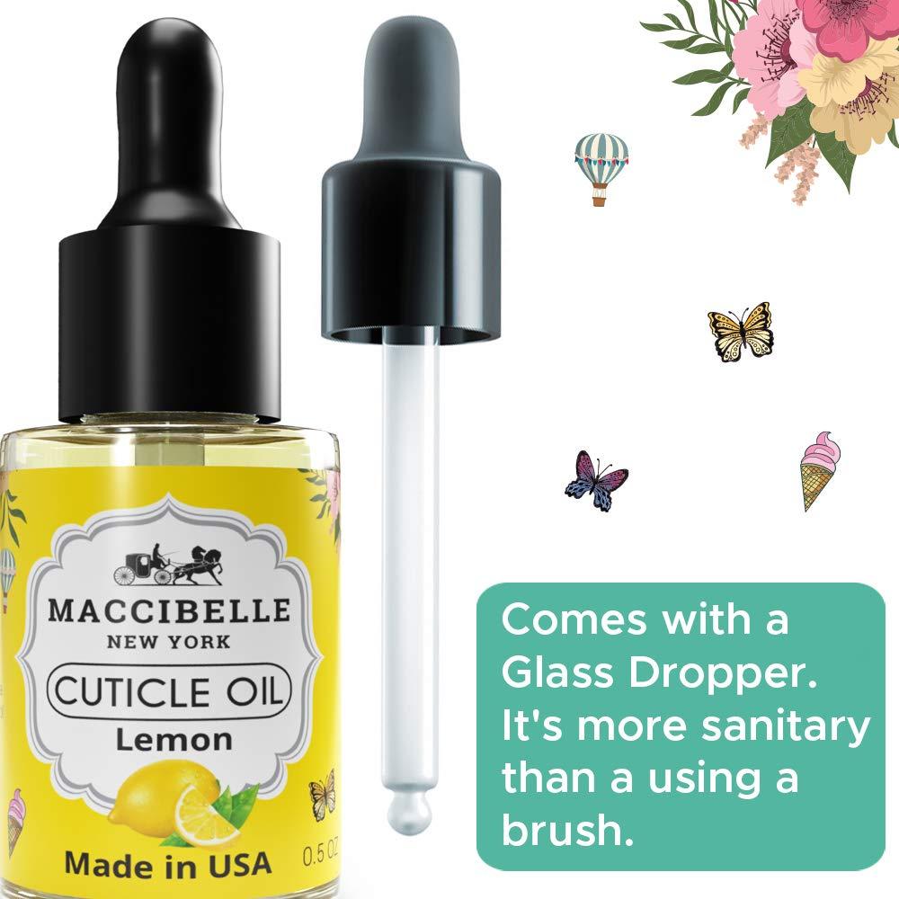 Aceite para Cutículas Maccibelle 15 ml - Aroma Limón