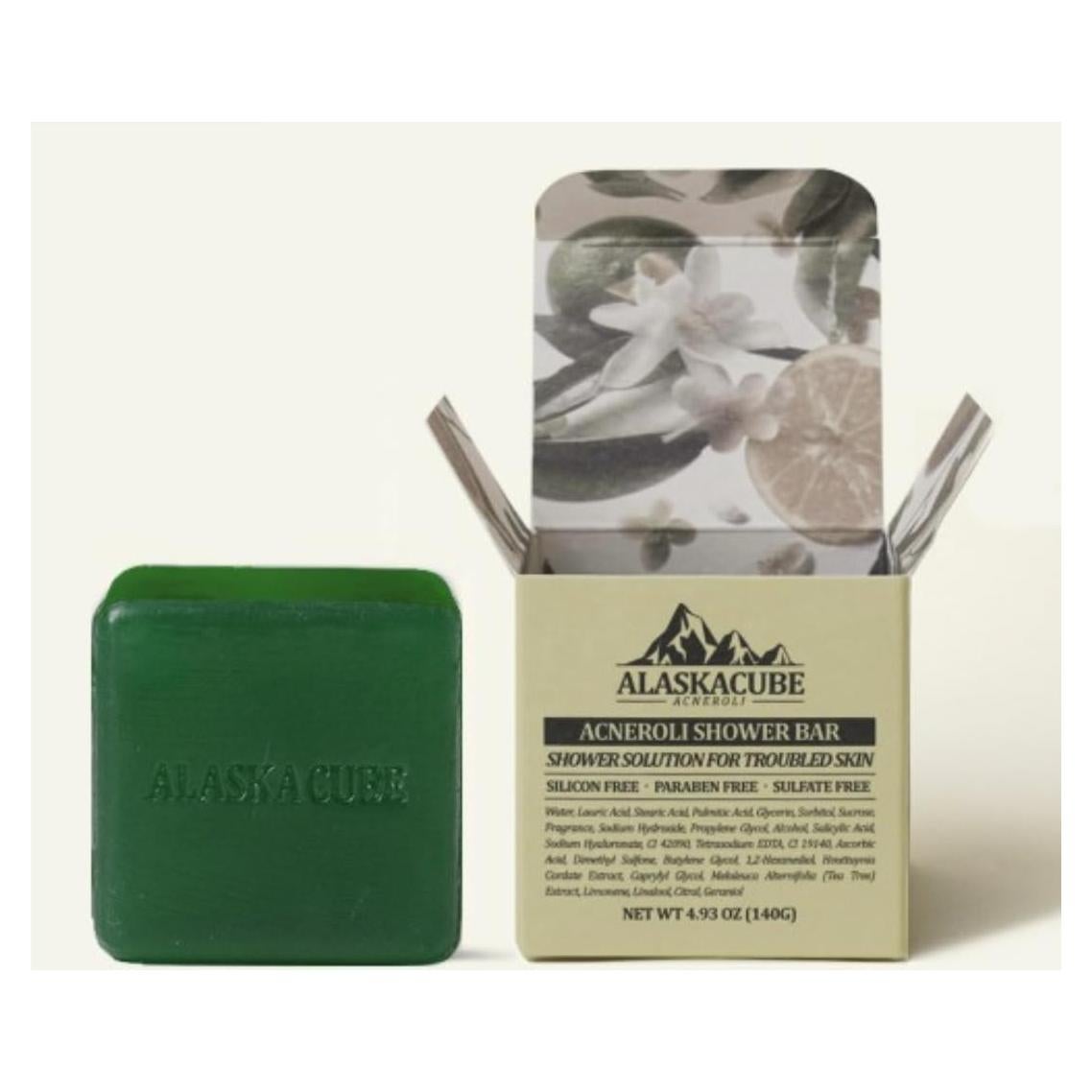 Jabón de Ducha Acneroli Alaskacube 139.5g - Ácido Salicílico