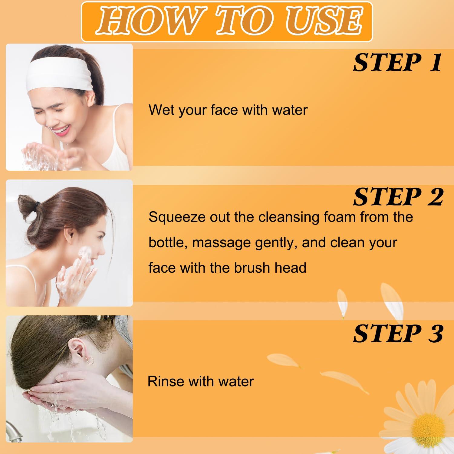 Juego de Cuidado Facial de Cúrcuma Chinosuo - 3 Piezas