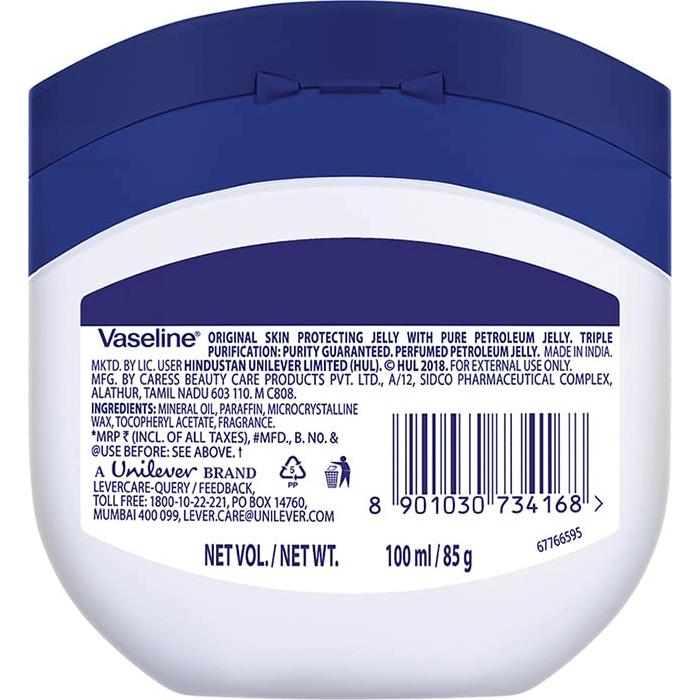 Jelly de Piel Pura Vaseline 108g - Hidratante Corporal
