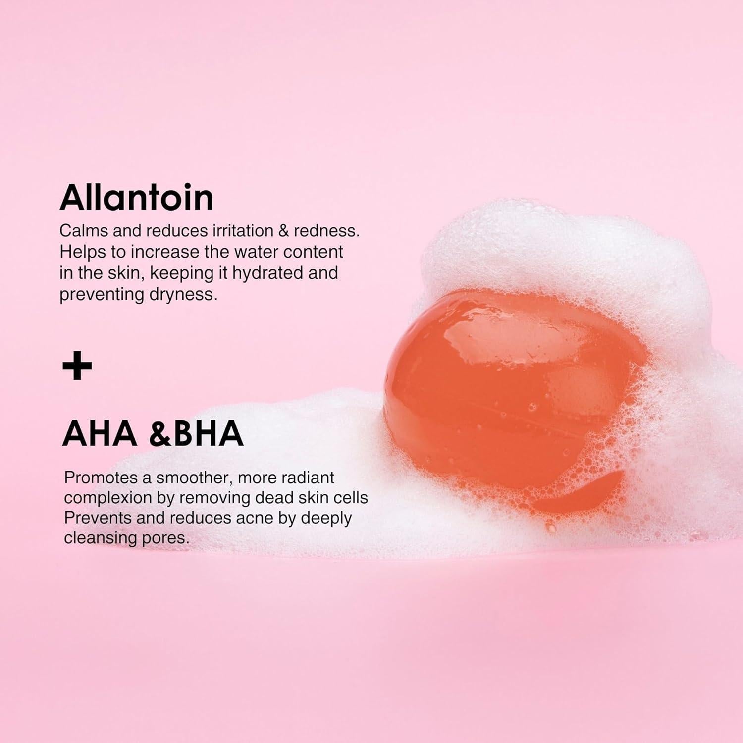 Limpiador Facial Be Bare Bola de Gel 40g - Rosa Melocotón