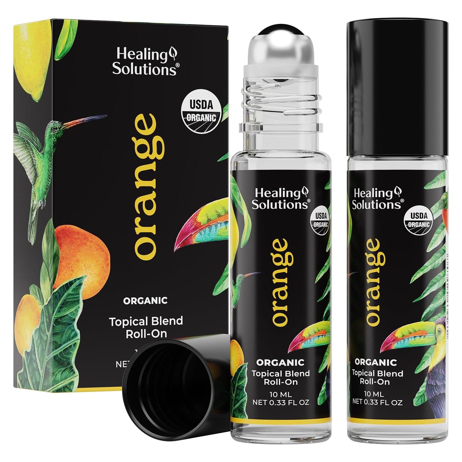 Aceite Esencial de Naranja Dulce Roll-On 2x10ml - Soluciones Curativas