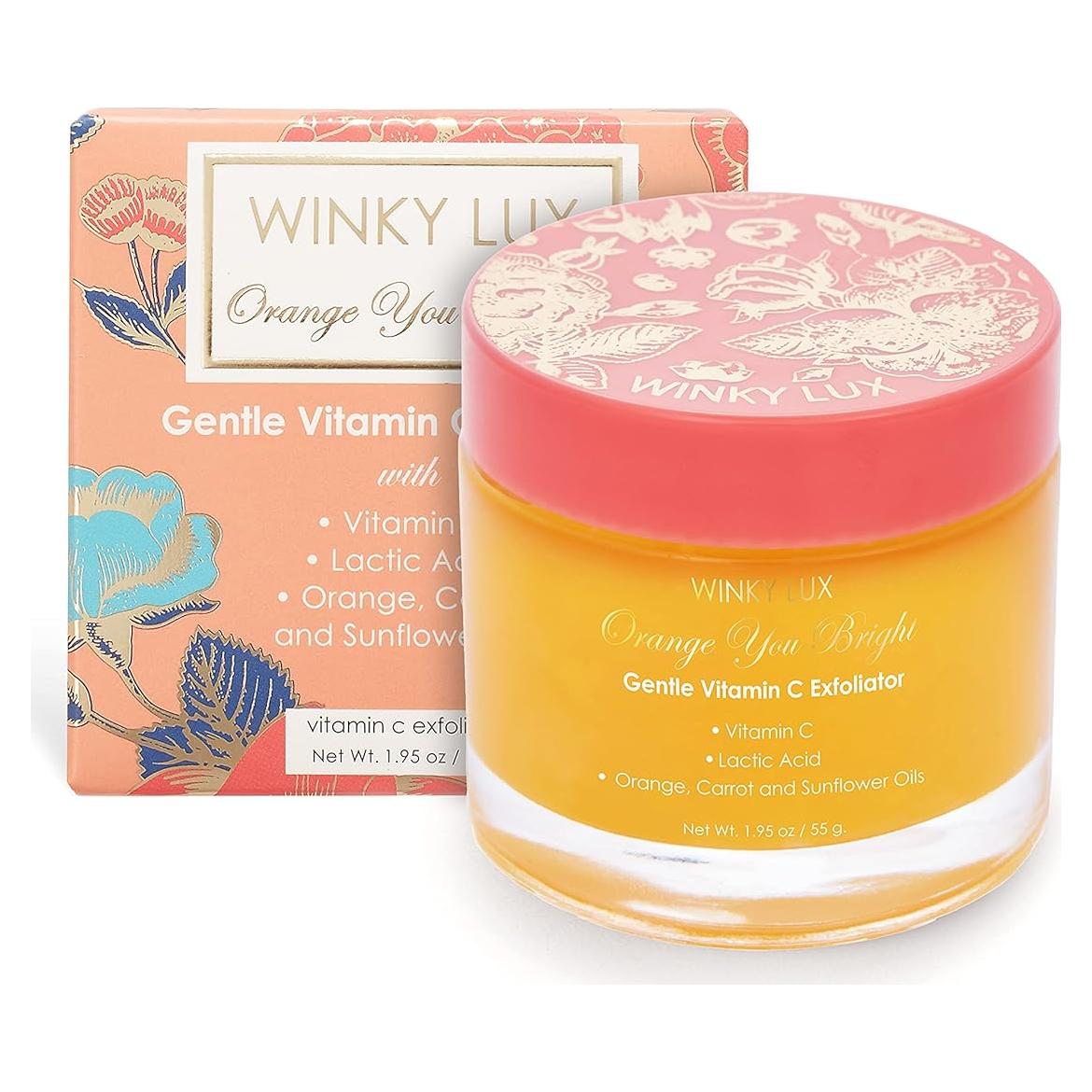Exfoliante Facial Winky Lux Naranja 55g - Vitamina C y Ácido Láctico