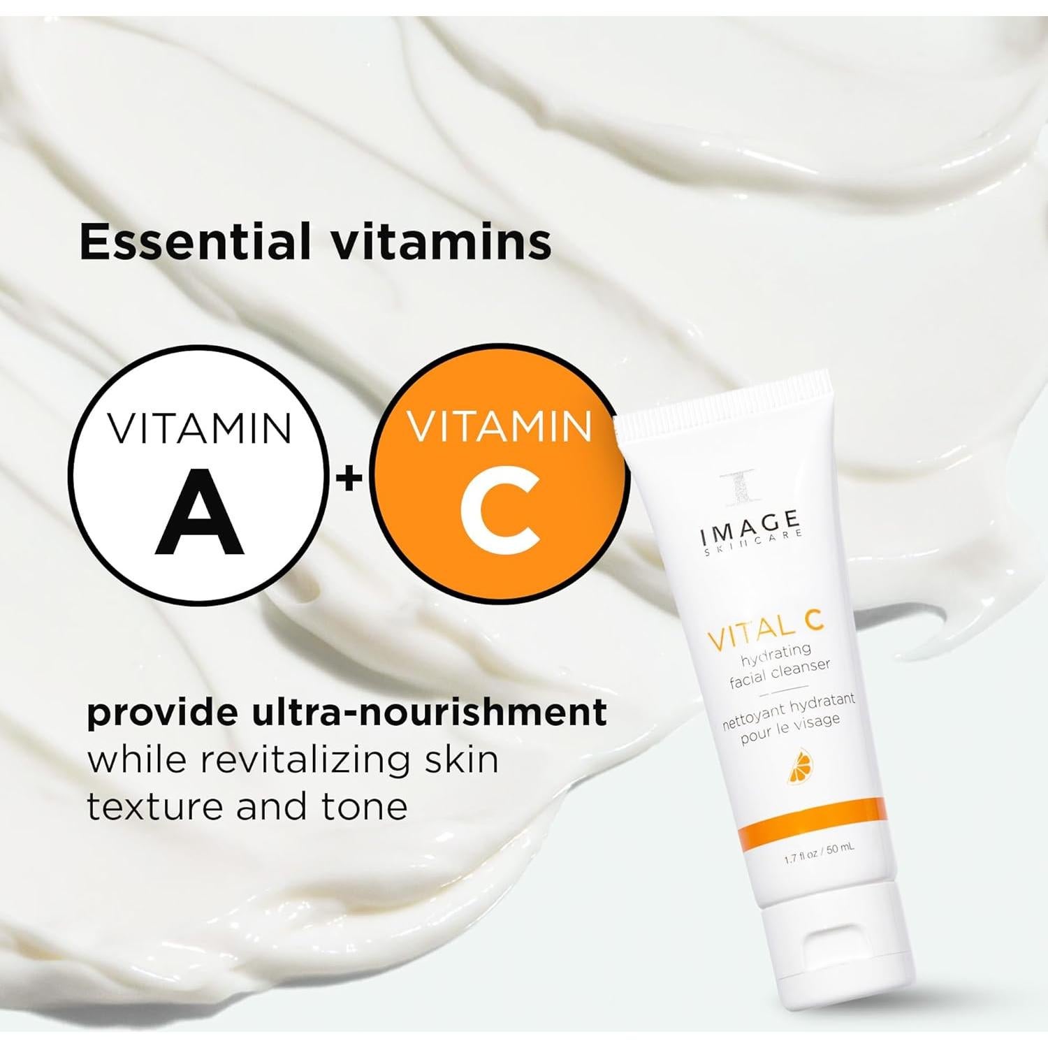 Limpiador Facial Hidratante IMAGE Skincare Vital C 48g