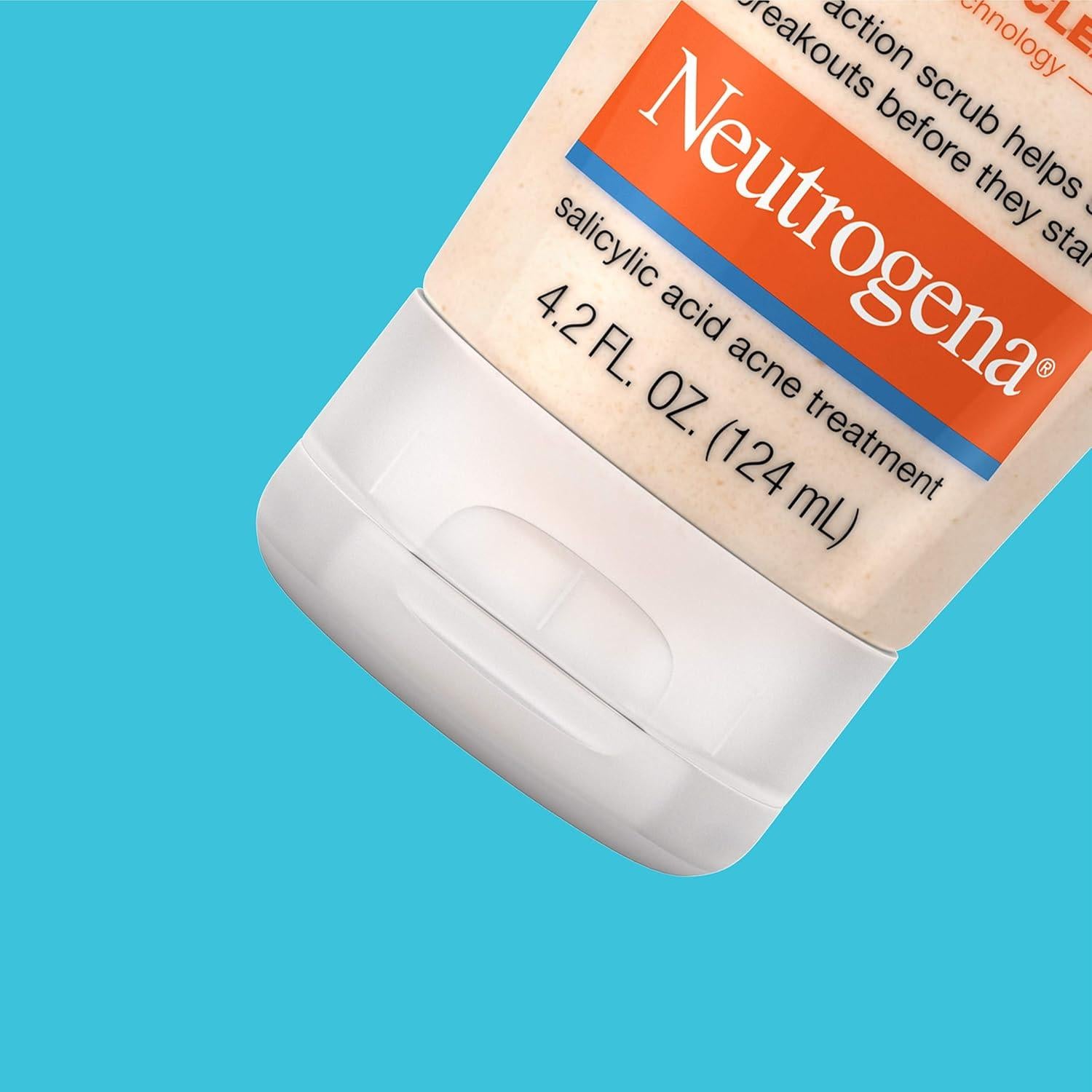 Limpiador Facial Neutrogena 124 ml Sin Aceite para Acné 2% Ácido Salicílico