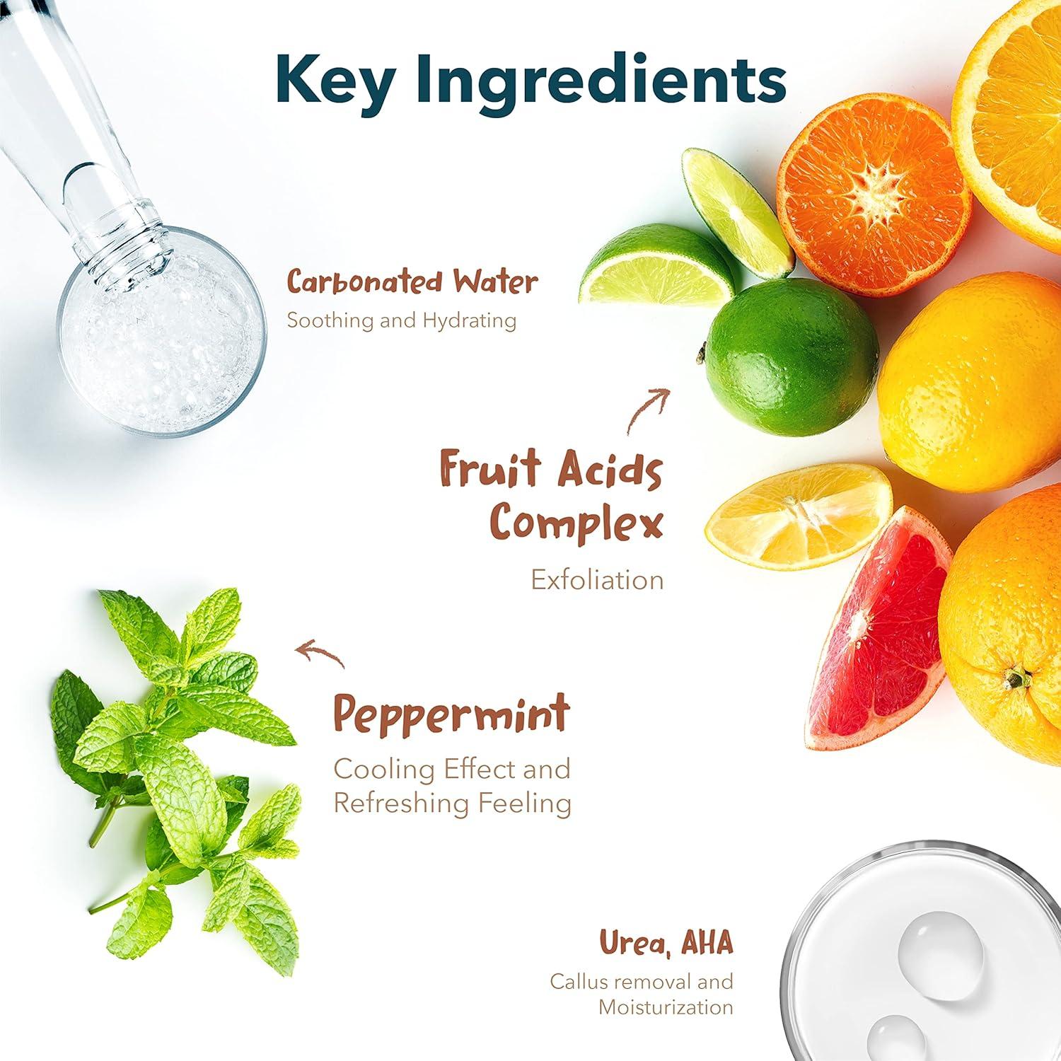 Mascarilla Exfoliante para Talones Purederm - 1 Par