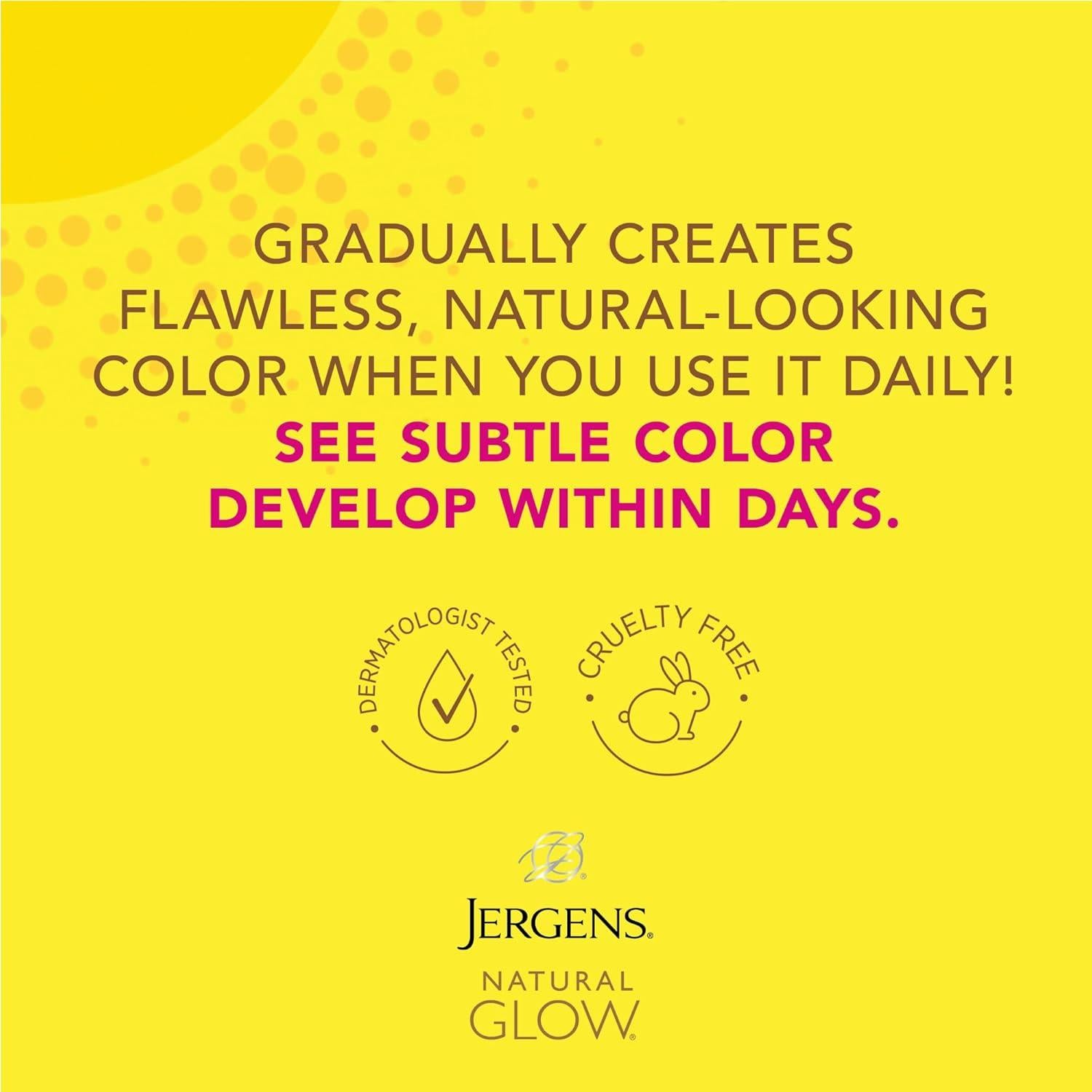 Hidratante Facial Autobronceador Jergens Natural Glow SPF 20 59 ml