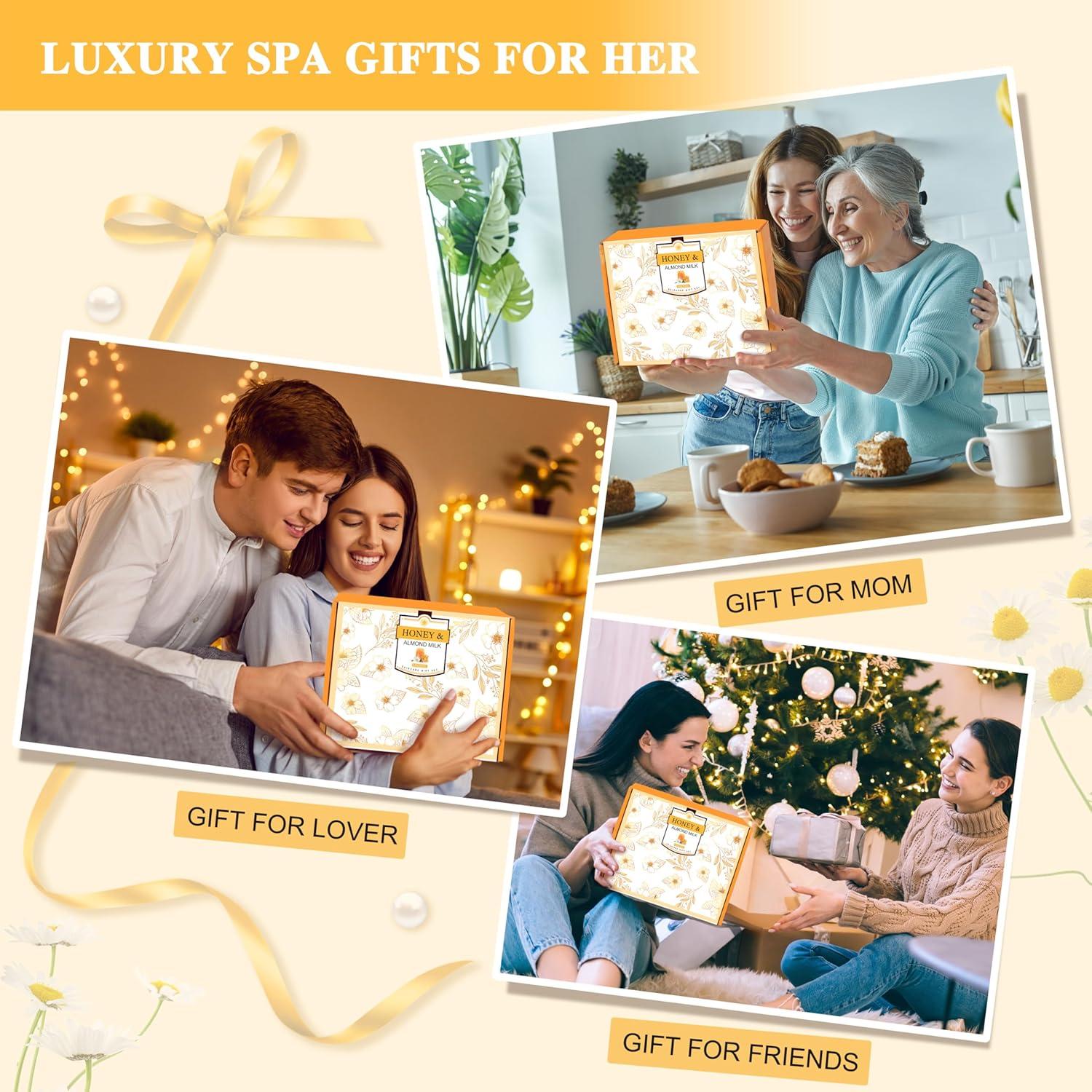 Set de Regalo de Spa para Mujeres HSOEIXL - 9 Piezas de Cuidado Personal