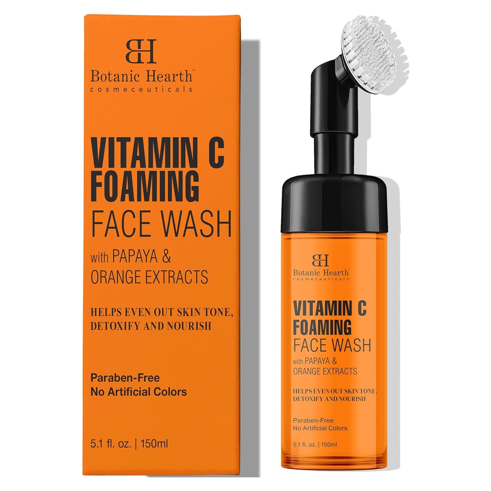 Limpiador Facial Espumoso Botanic Hearth Vitamina C 151.2 ml