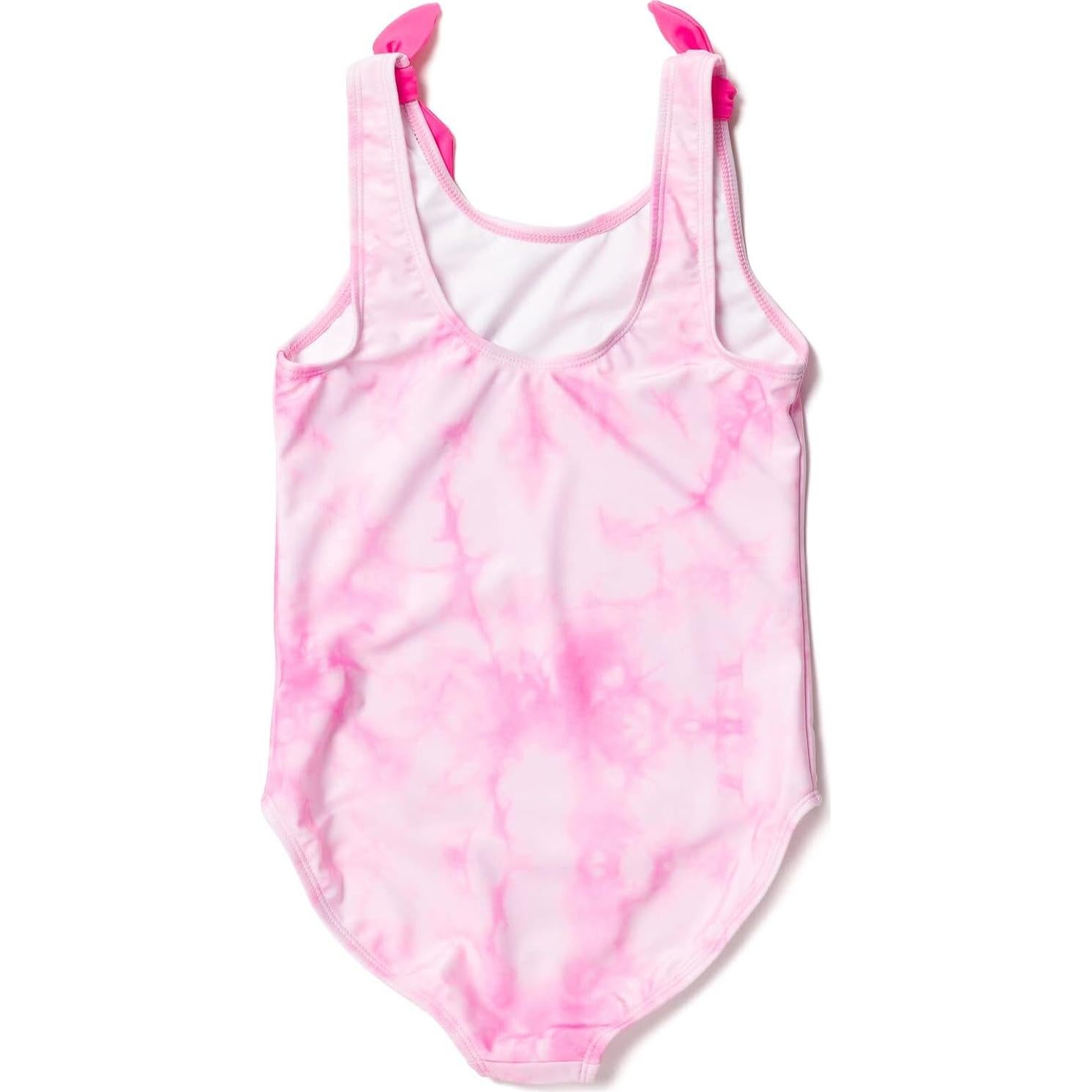 Traje de baño Barbie para niñas 4-16 UPF 50+ rosa