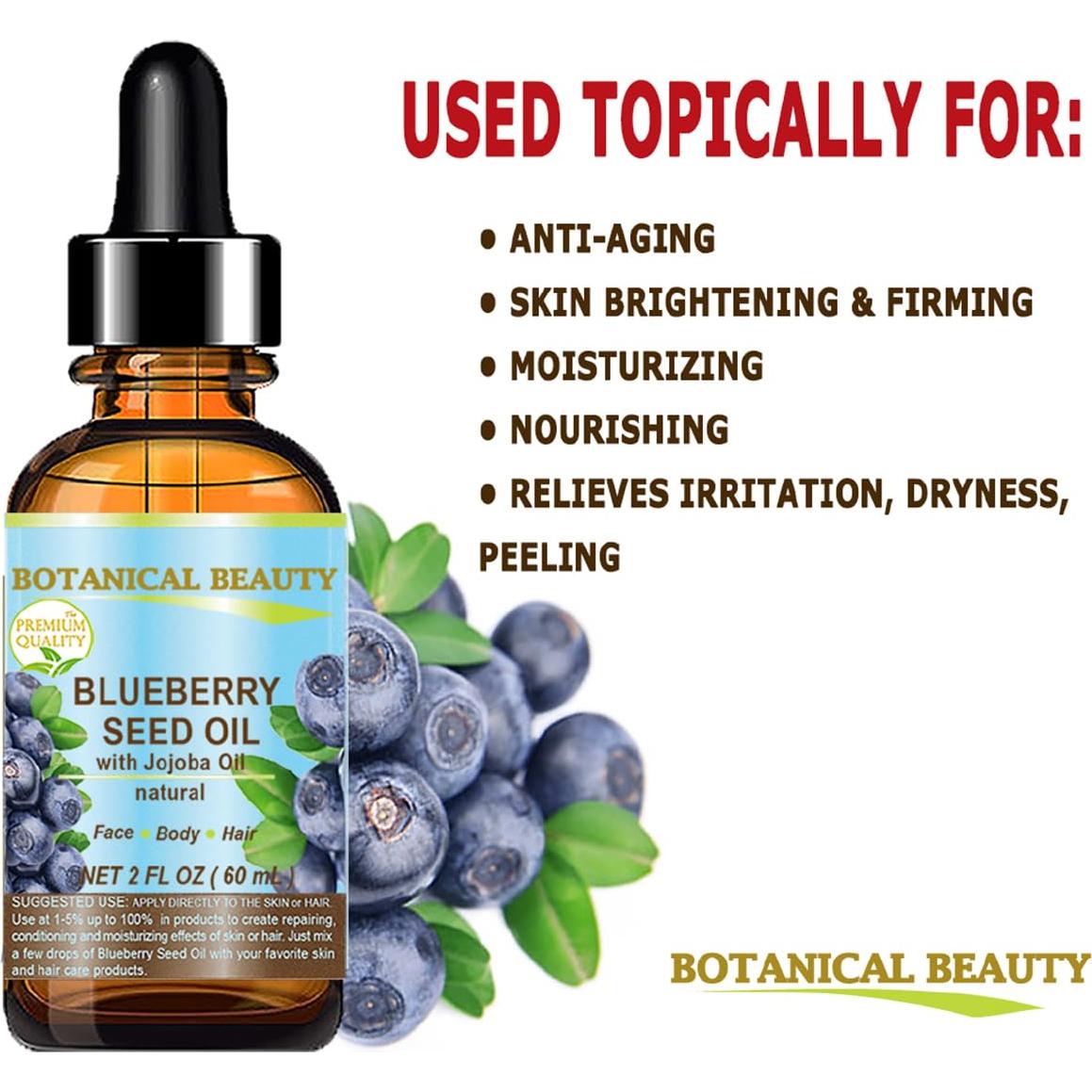 Aceite de Semilla de Arándano Virgen 15 ml - Hidratante Antienvejecimiento